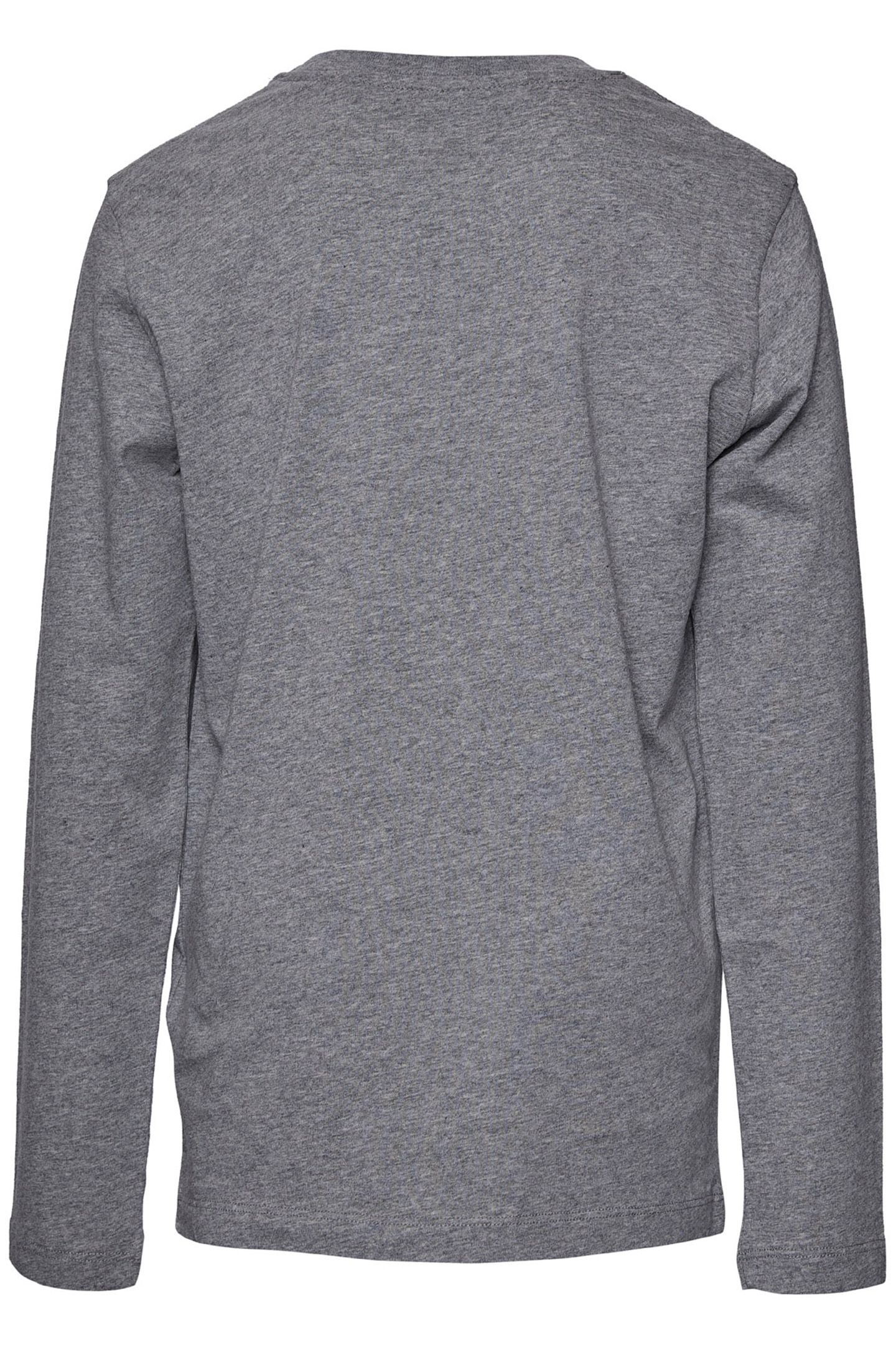 BASIC ROUND NECK T-SHIRT IN GREY 2