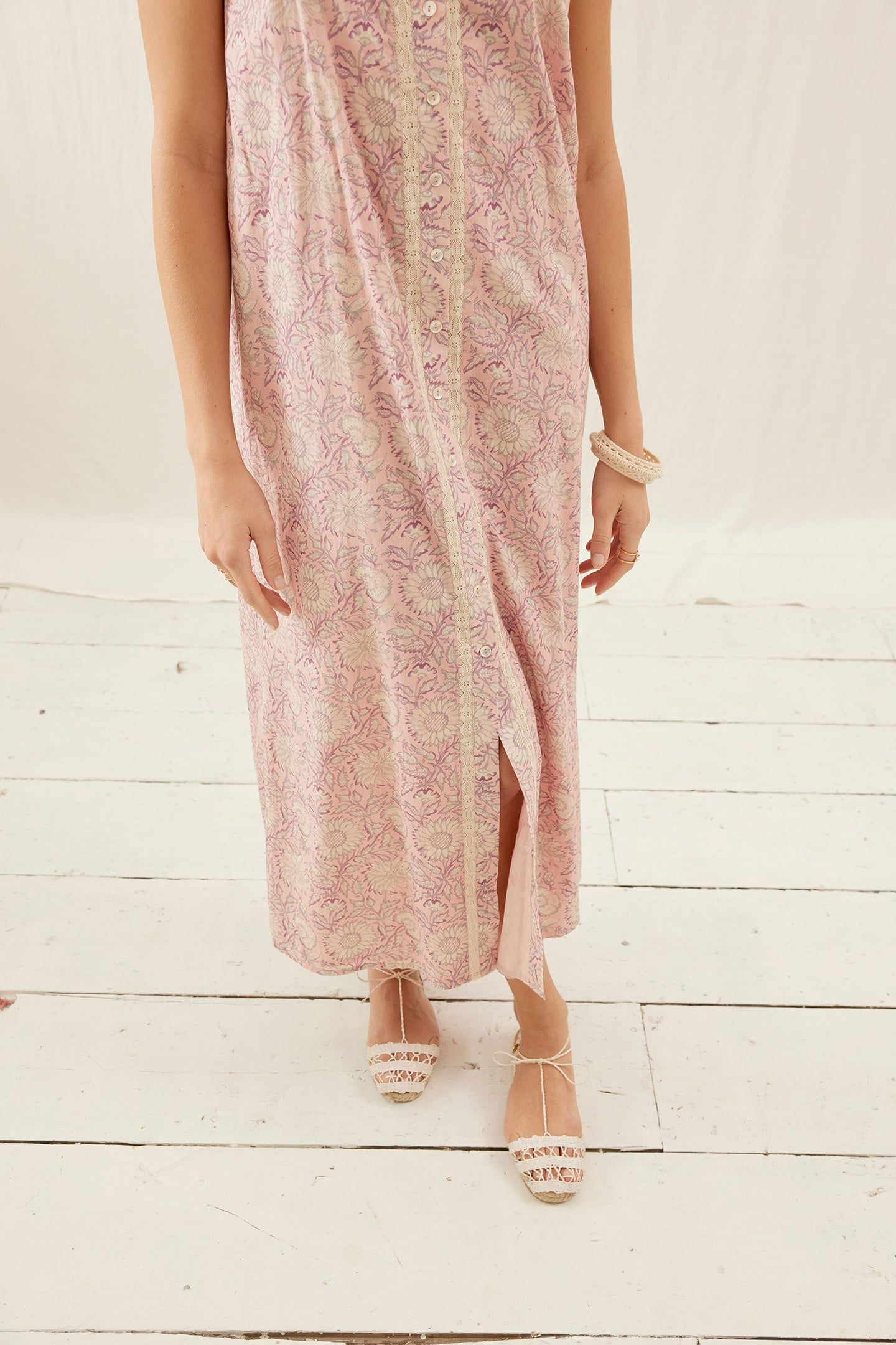 DRESS GUANANINA PINK DAISY GARDEN 4