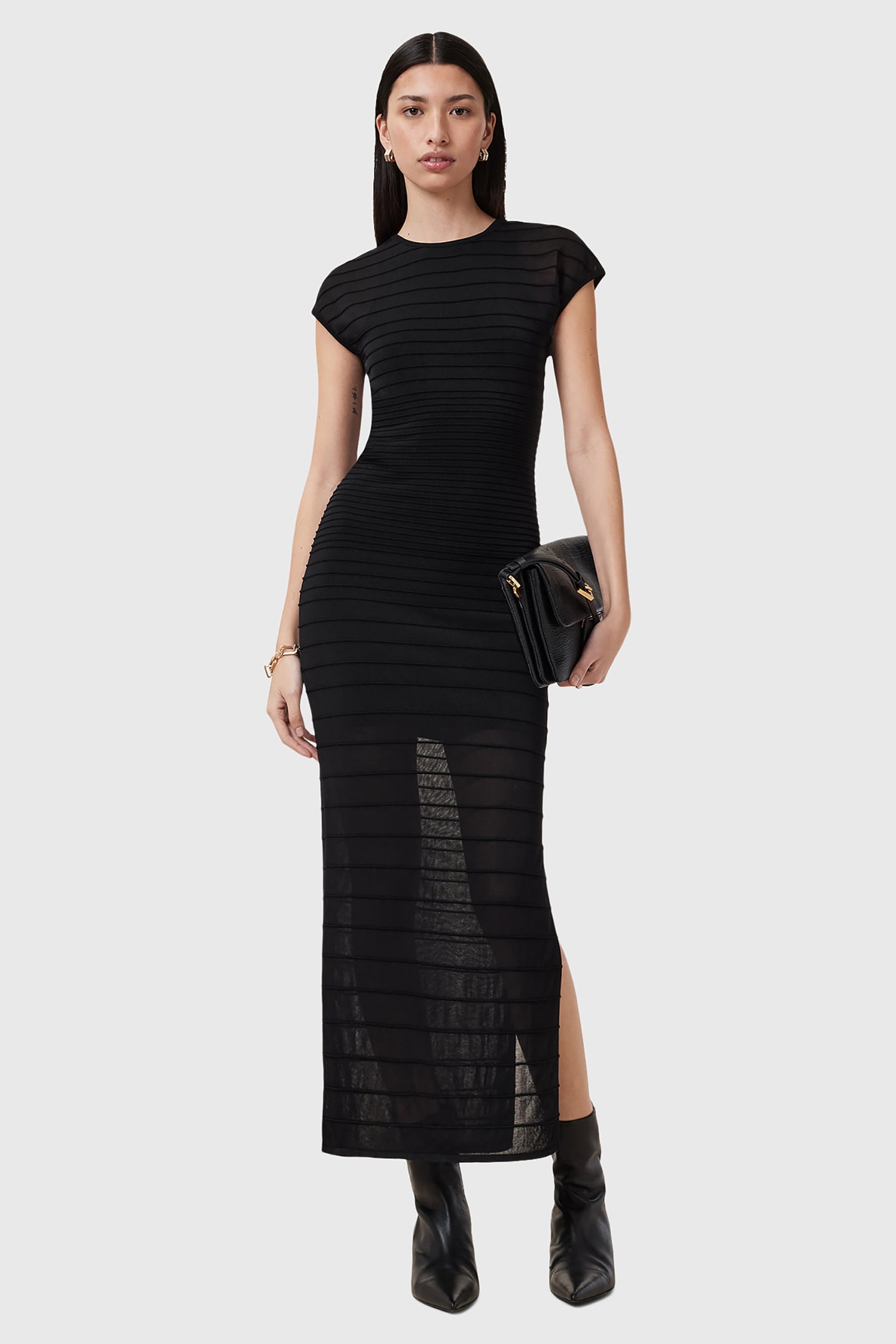 IVANA DRESS BLACK 1