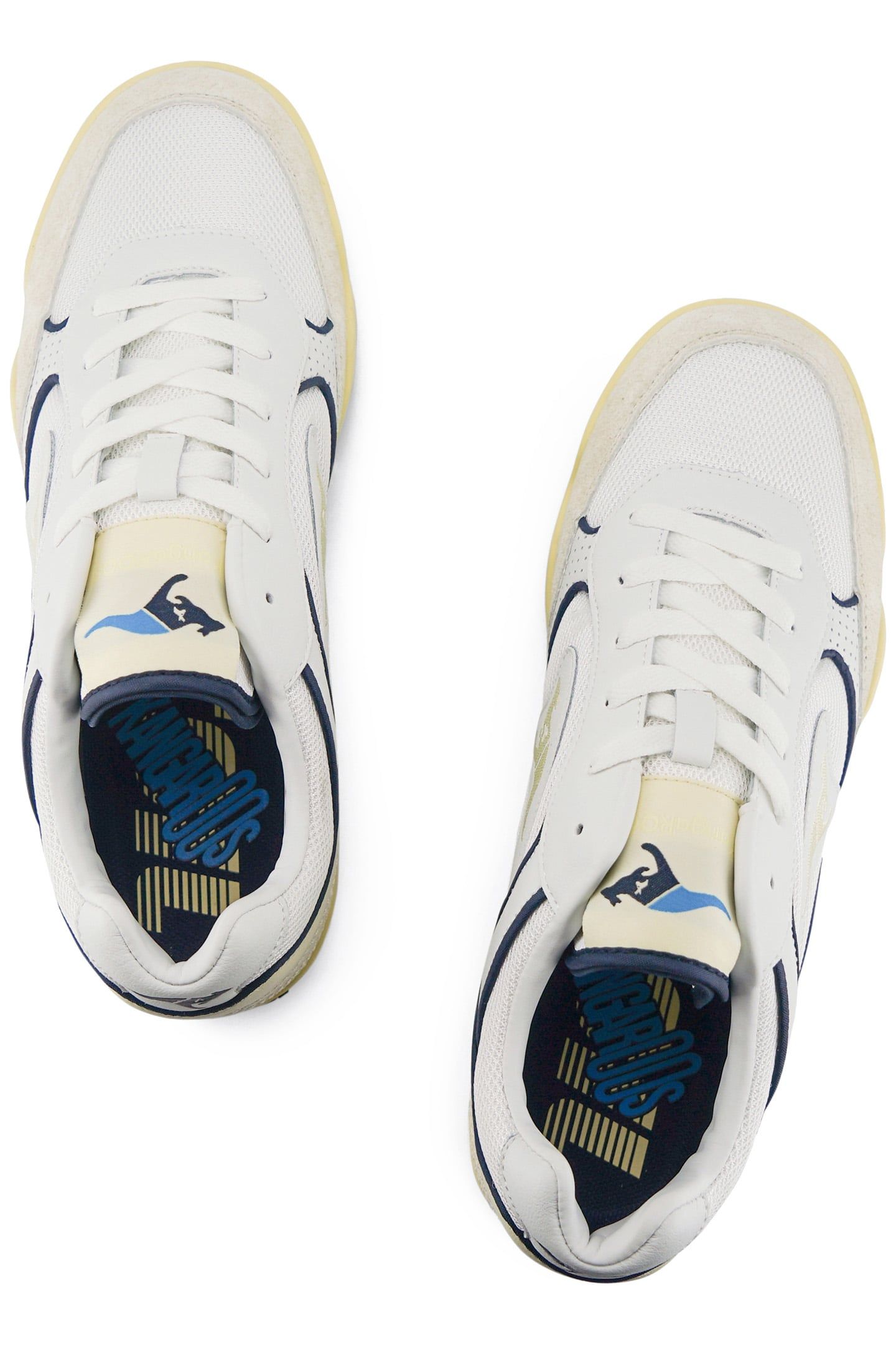 NET WHITE/DK NAVY 2