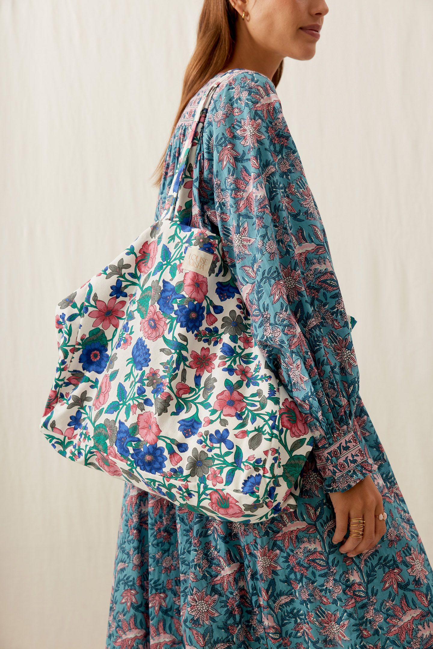 DRESS DEEPALI TEAL GARDEN OF EDEN 6