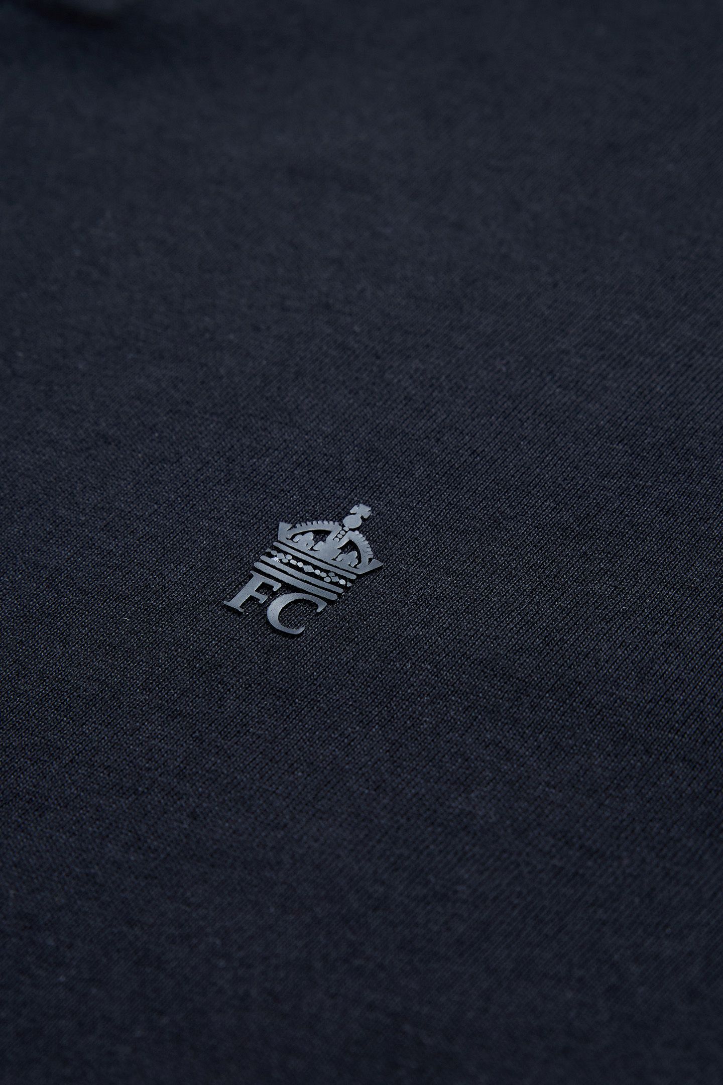 TROPHY TIPPED POLO BLACK/WHITE 3
