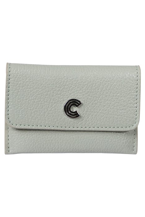LEATHER WALLET IN MINT GREEN 1
