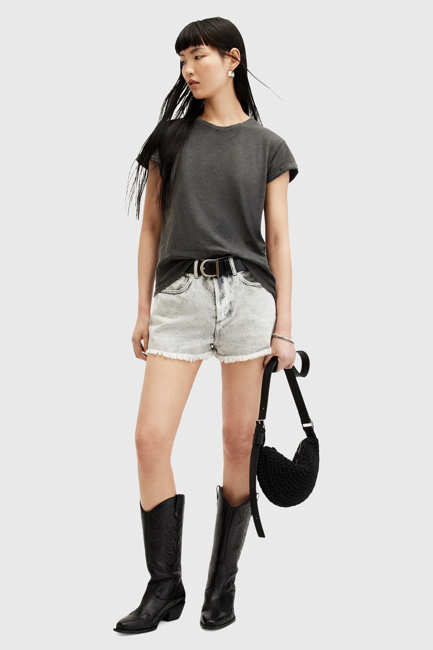ANNA TEE ACID WASHED BLACK 5