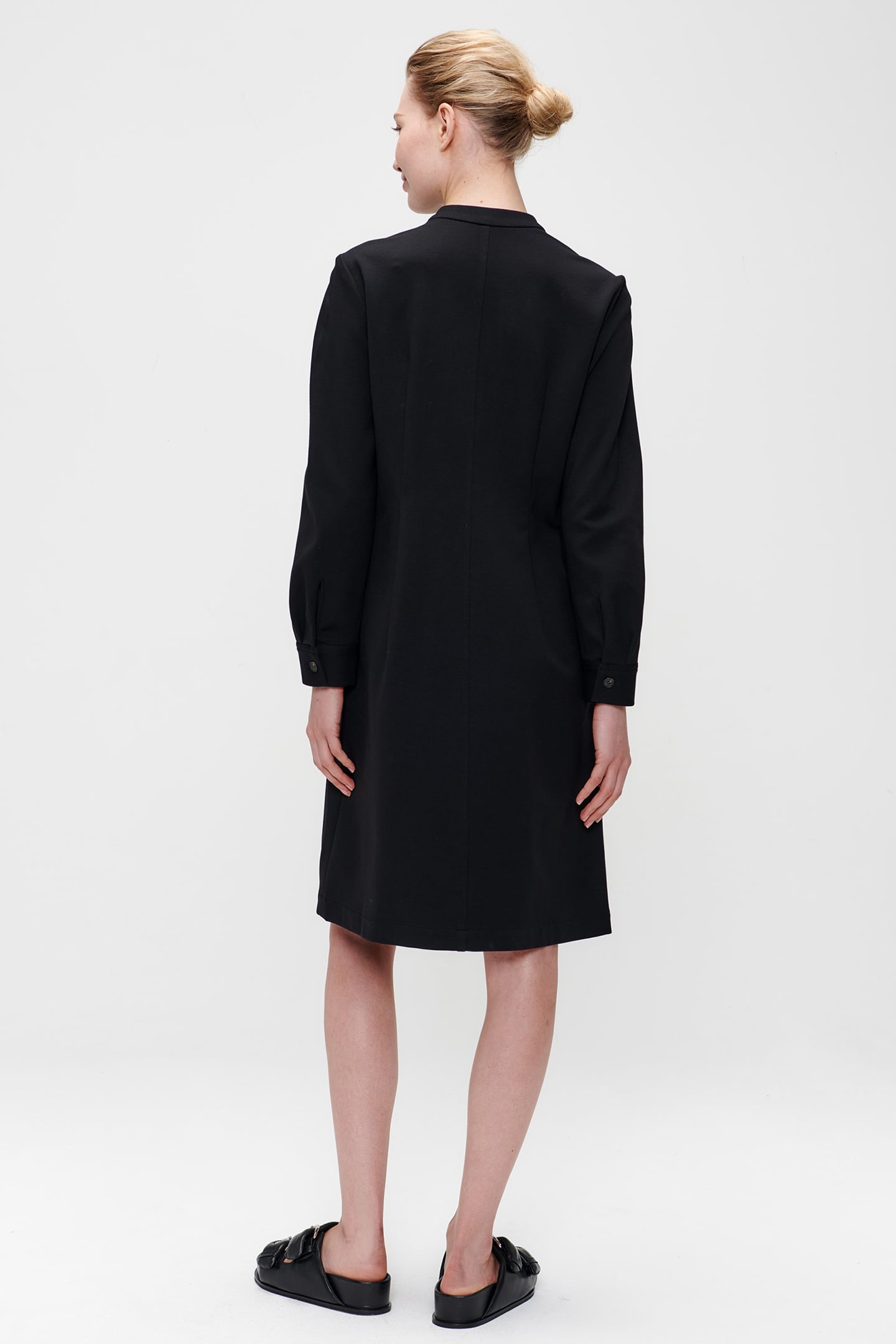 LACEY POLO DRESS BLACK 2