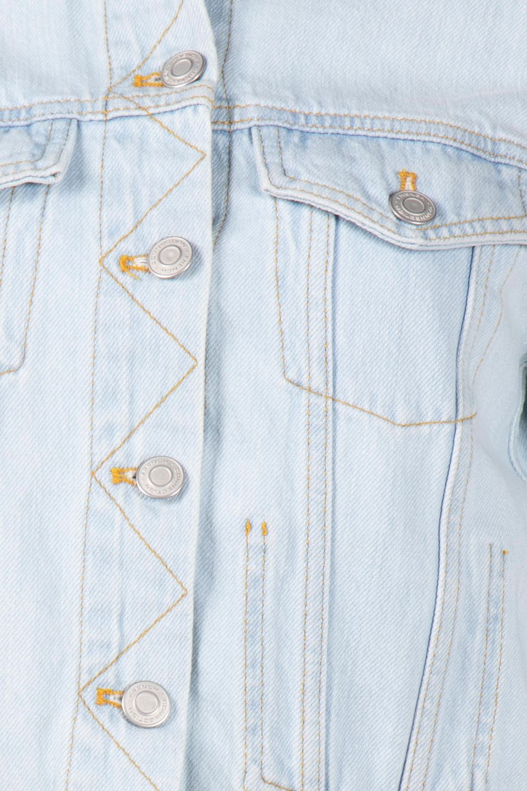 MACEE MICRO WSTRN DENIM LS JKT BLUE 5