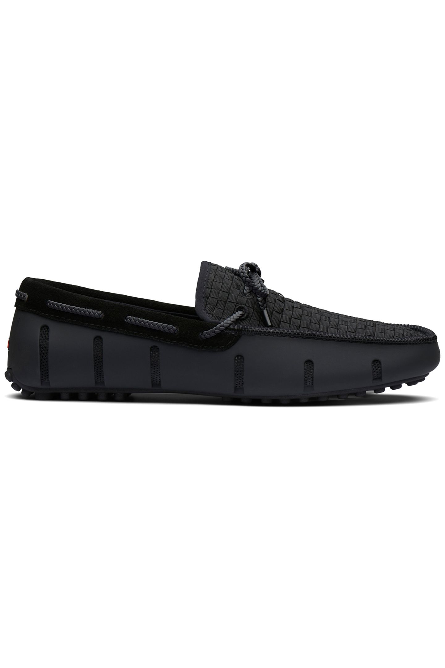 THE WOVEN DRIVER BLACK 1