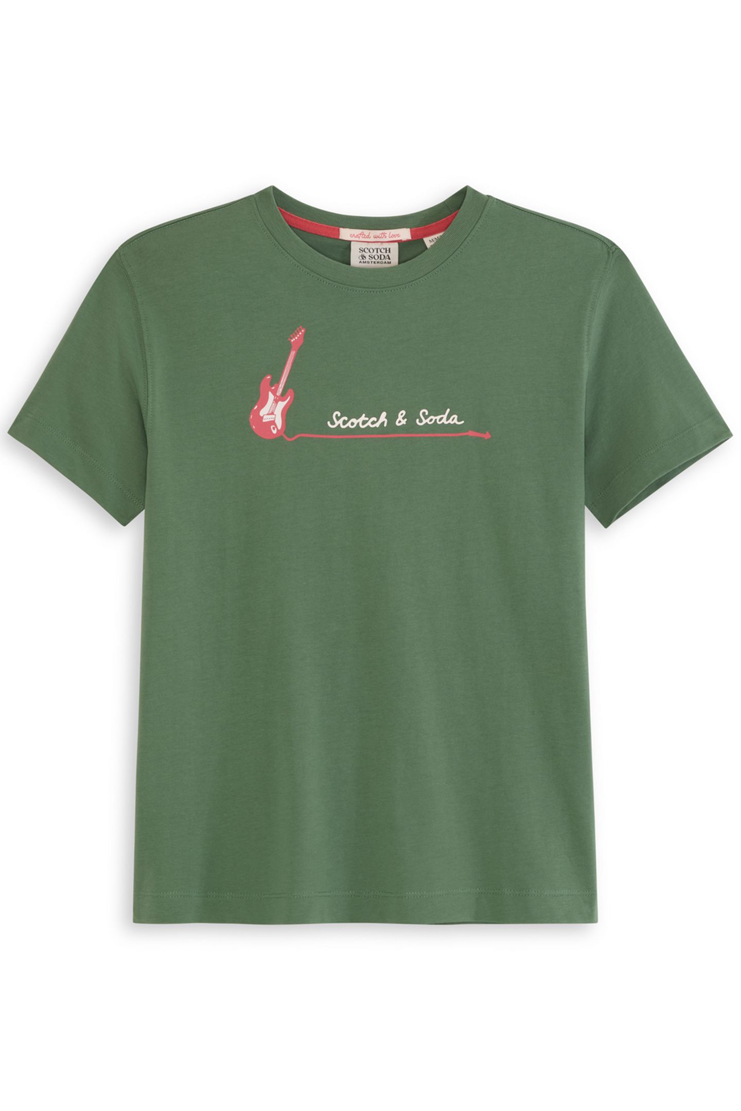 BOYS GRAPHIC TEE MEDIUM GREEN 1