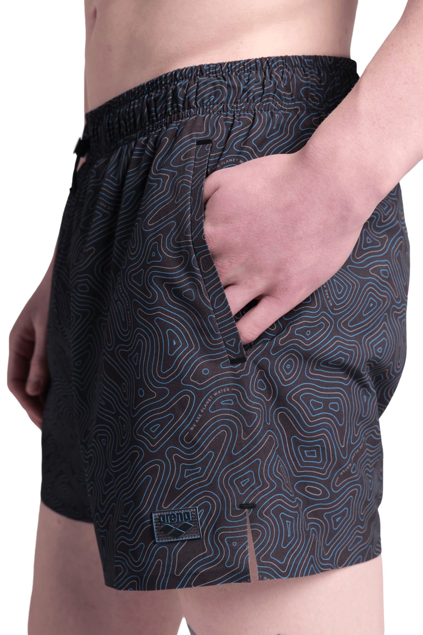 MEN'S ARENA EVO BEACH SHORT AO SEPIA MULTI 3