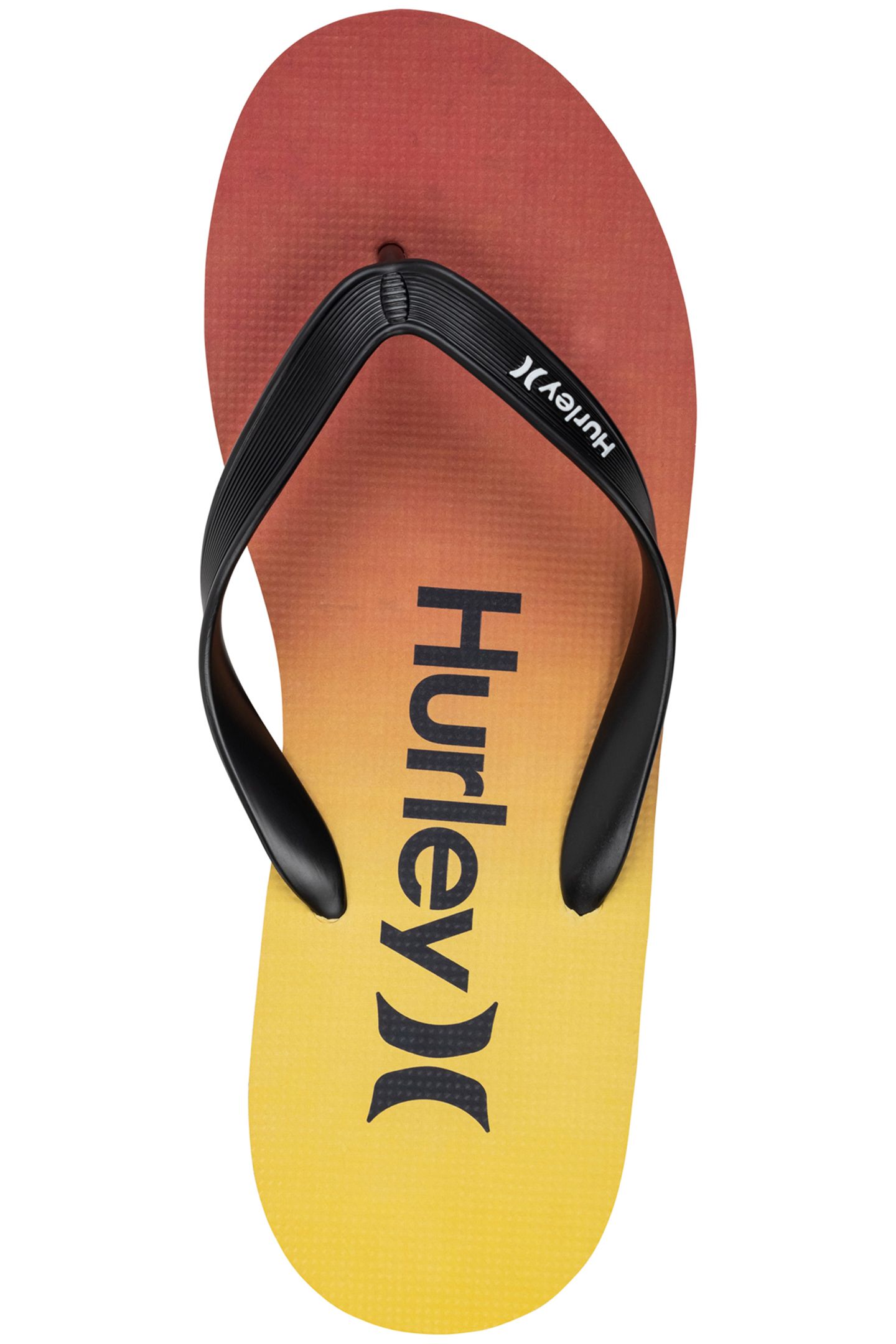 1PK MENS PRINTED FLIP FLOP BRIGHT RED 3