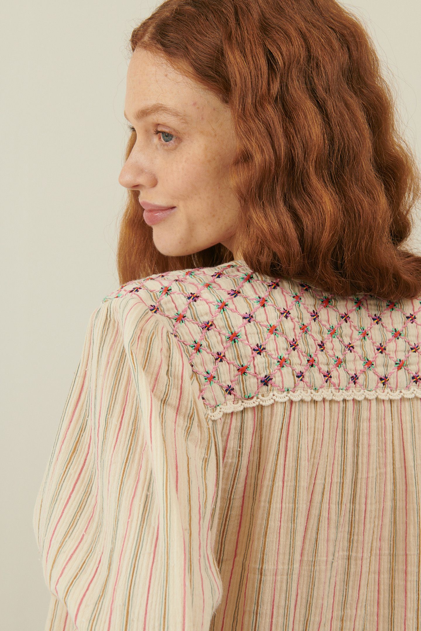 SHIRT JEANNE MULTICOLOR STRIPES 6