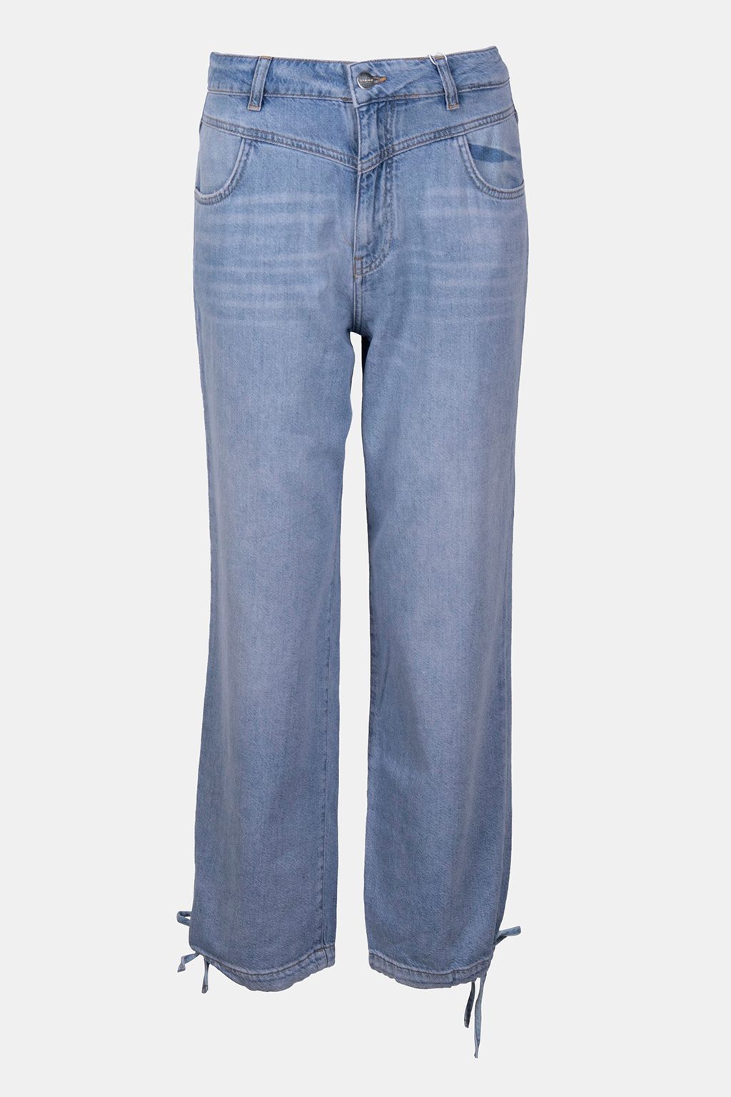 SLOUCHY LIGHT BLUE DENIM ORGANIC RECYCLED DENIM BLUE 3