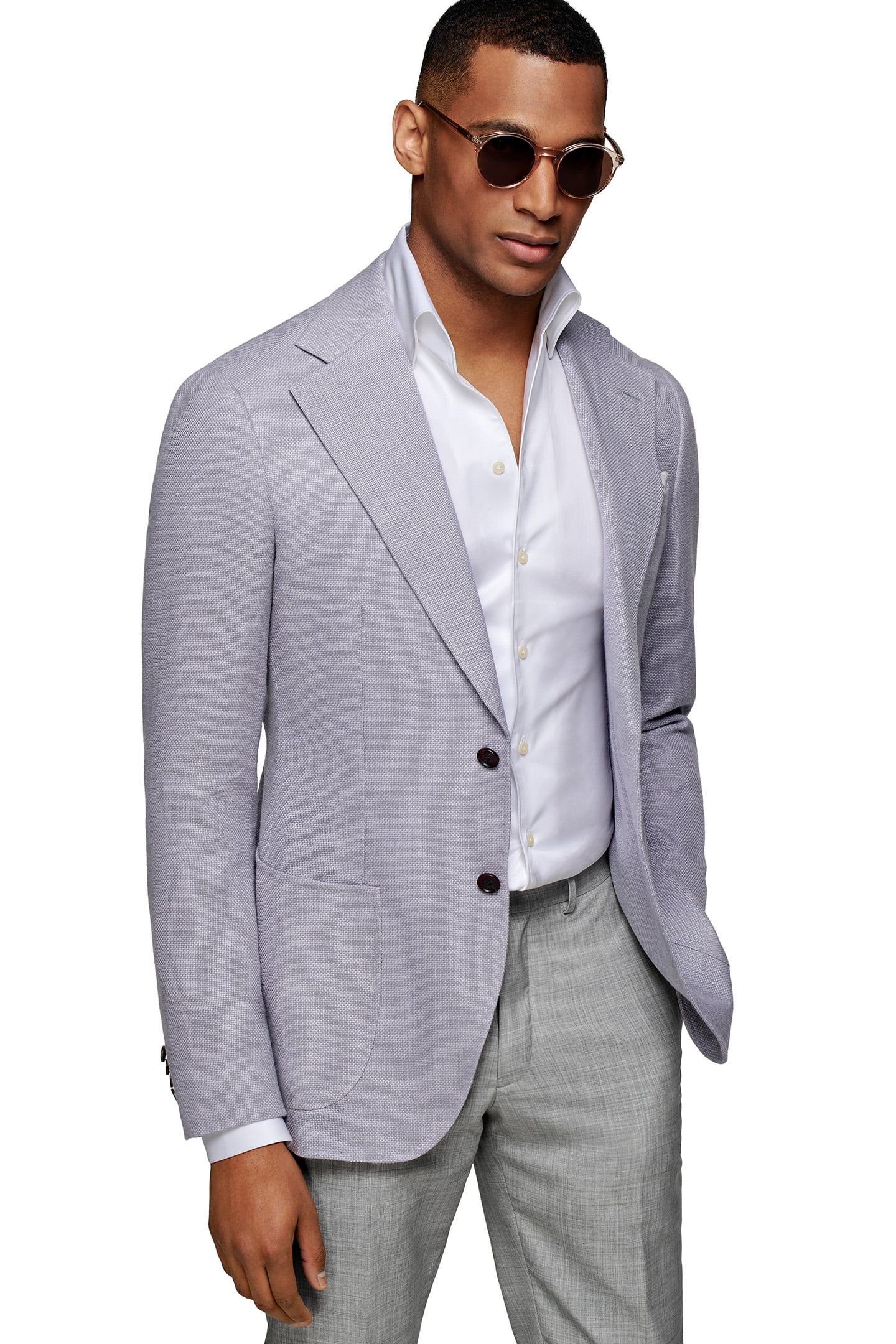 TAILORED FIT HAVANA BLAZER LILAC 1