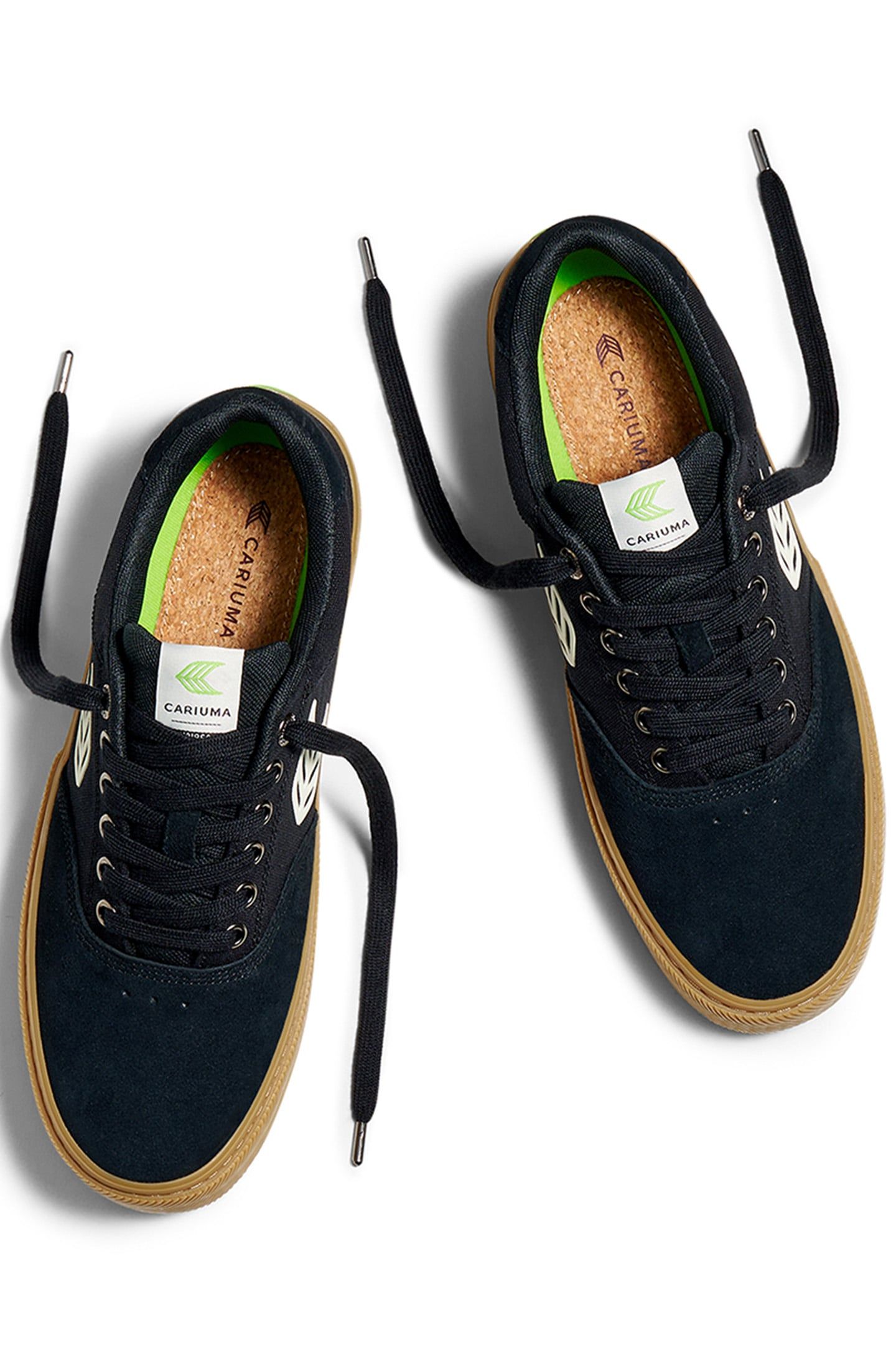 NAIOCA SUEDE AND CANVAS GUM BLACK 4