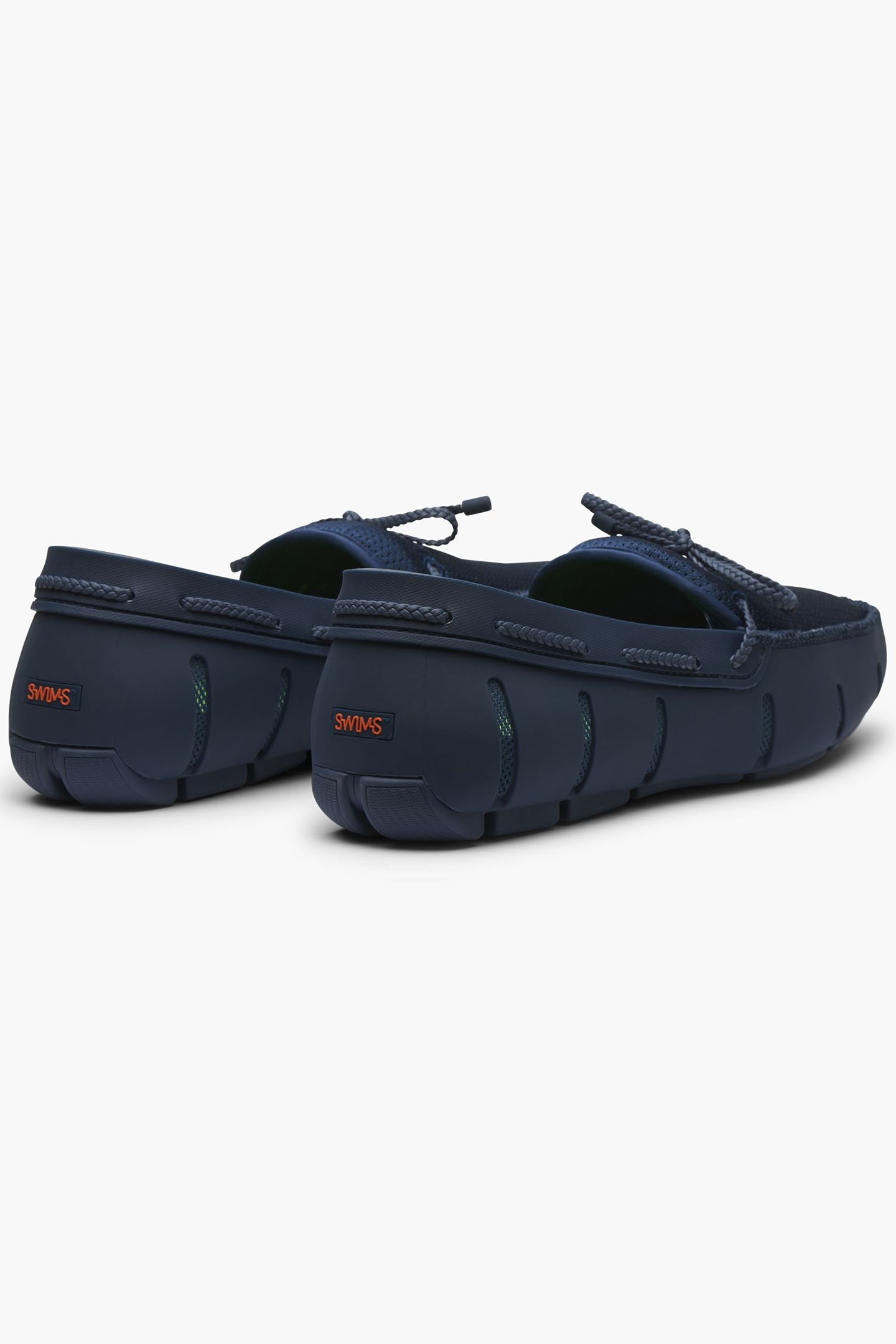 BRAIDED LACE LOAFER NAVY 4