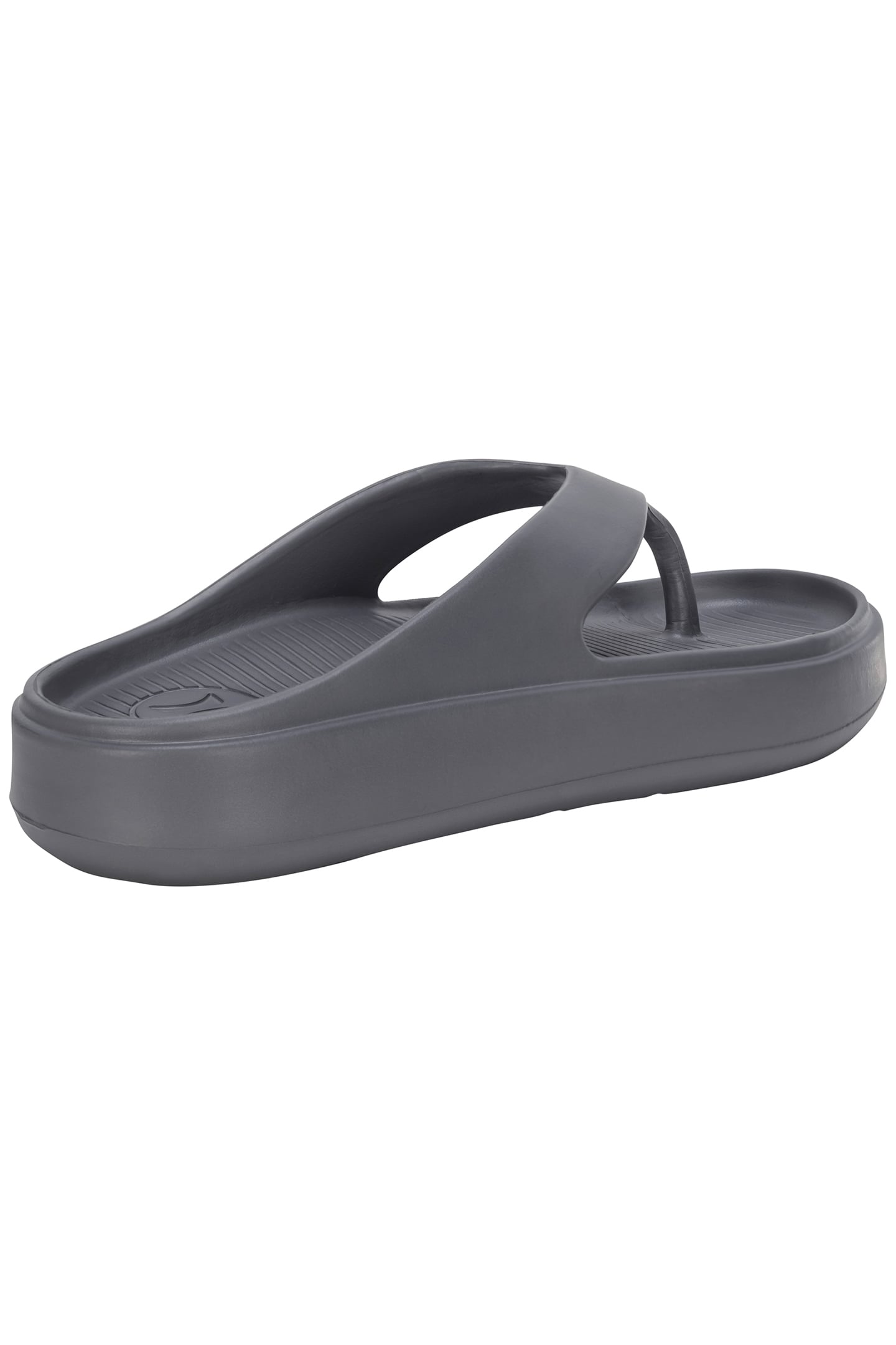 1PK MENS INJECTION FLIP FLOP LIGHT PASTEL GREY 5
