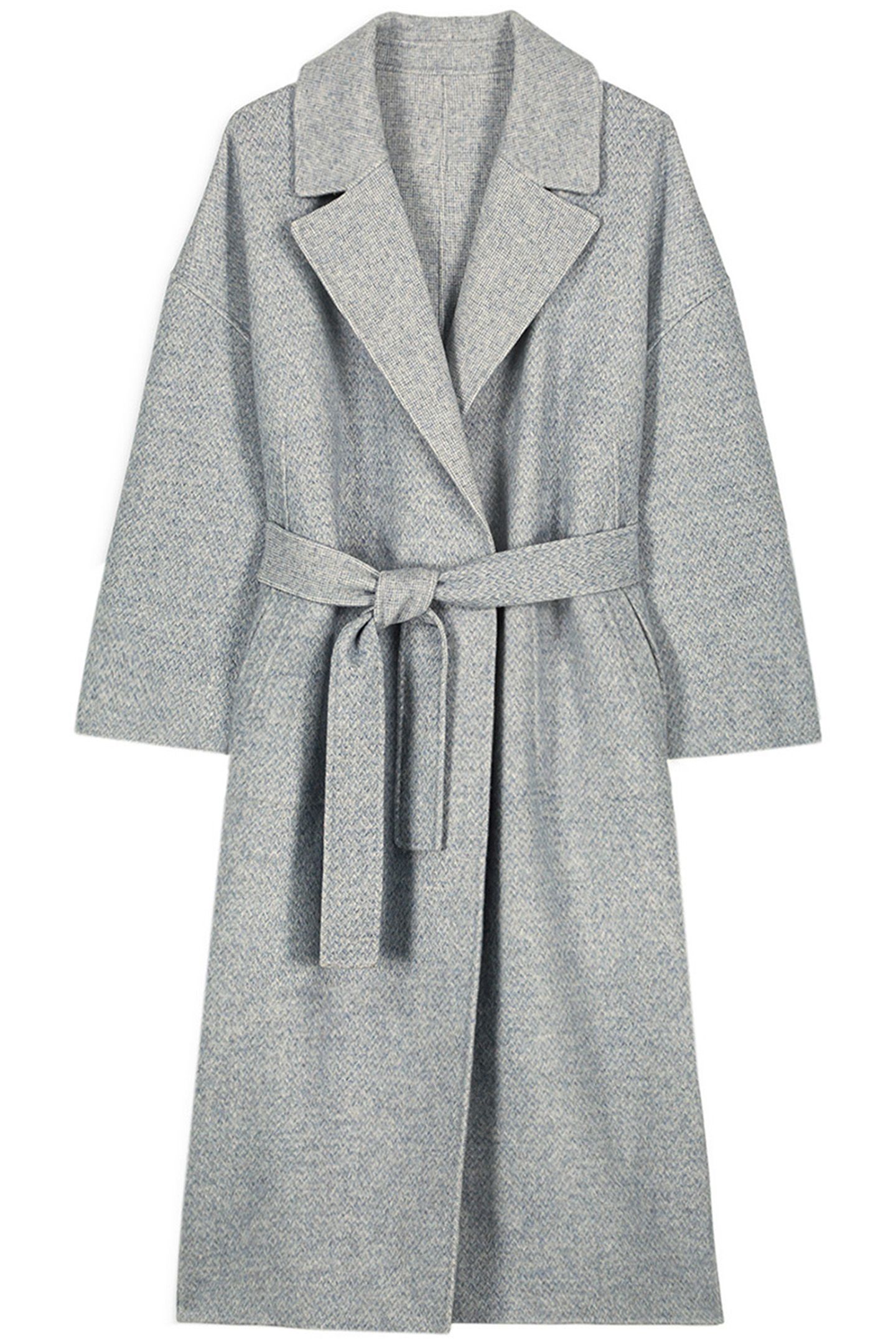 COAT SULLYNE BLUE MINI CHECKS 2