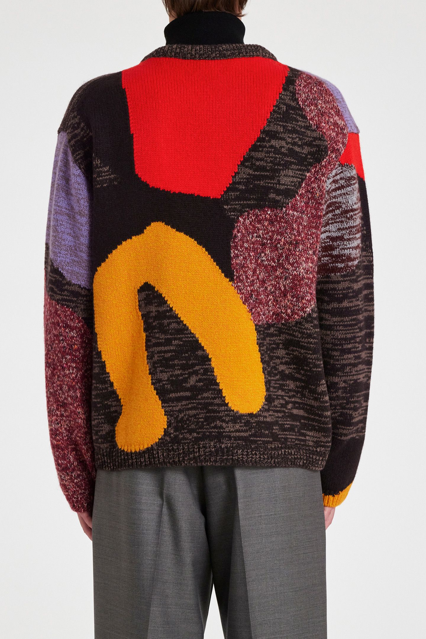 SWEATER CREW NECK MAUVE 2