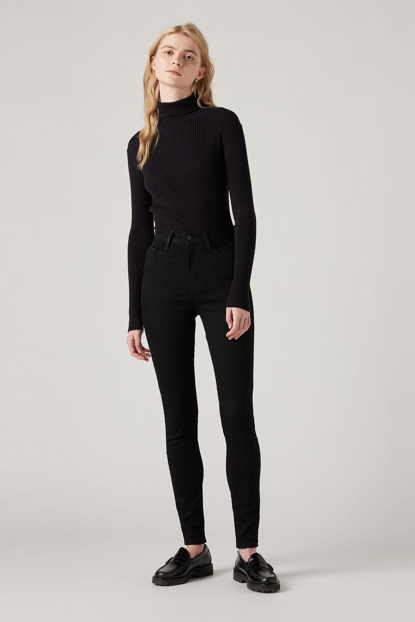 720 HIRISE SUPER SKINNY BLACK CELESTIAL 4