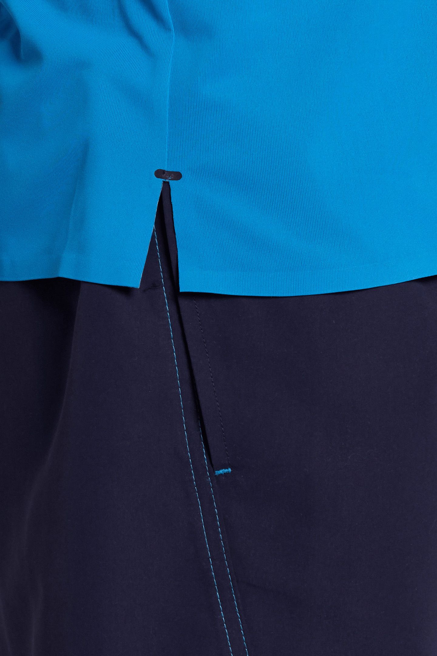 MEN'S POLOSHIRT POCKET SOLID BLUE LAKE 6
