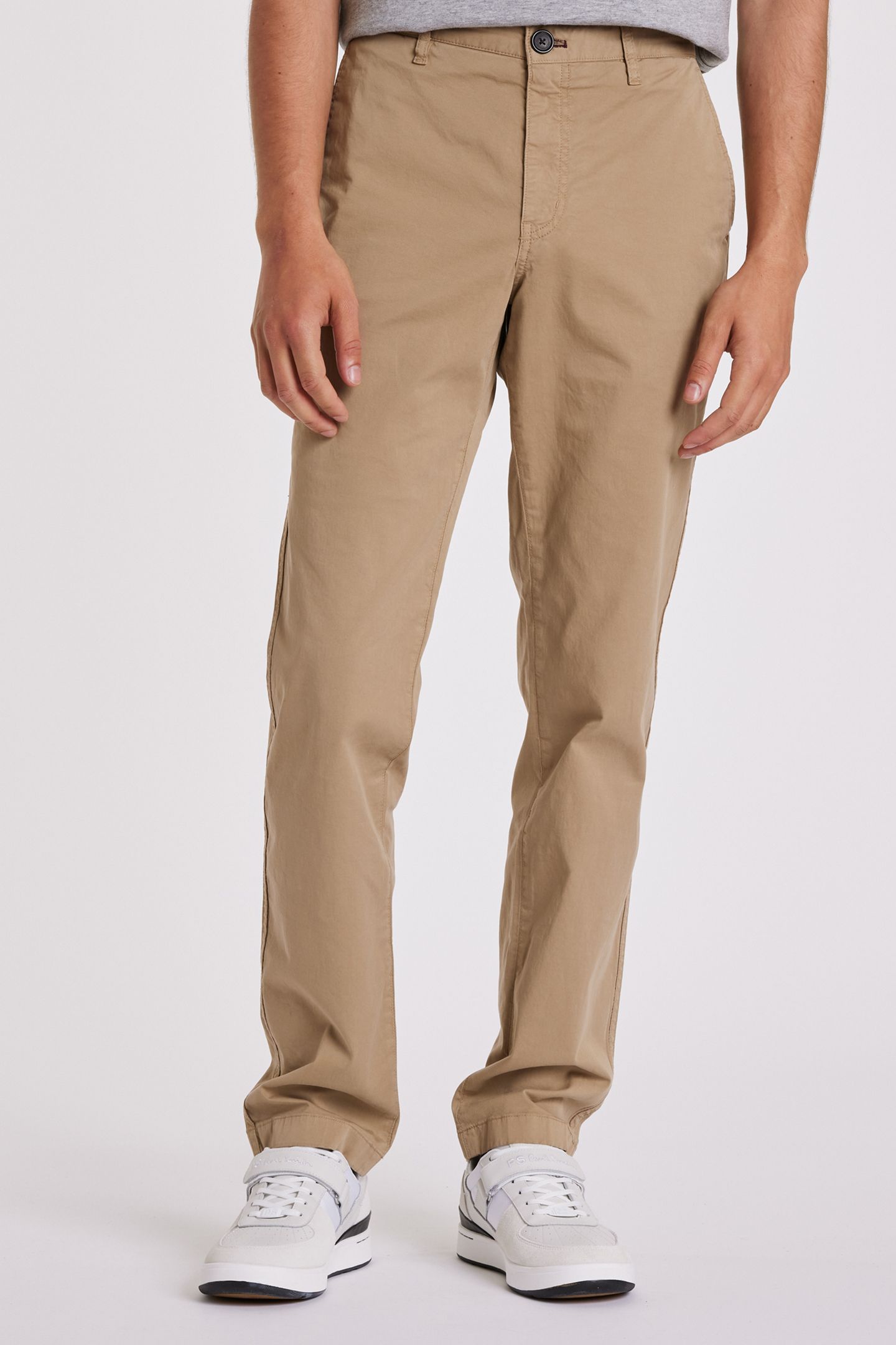 MENS TAPERED FIT CHINO CAMEL 1