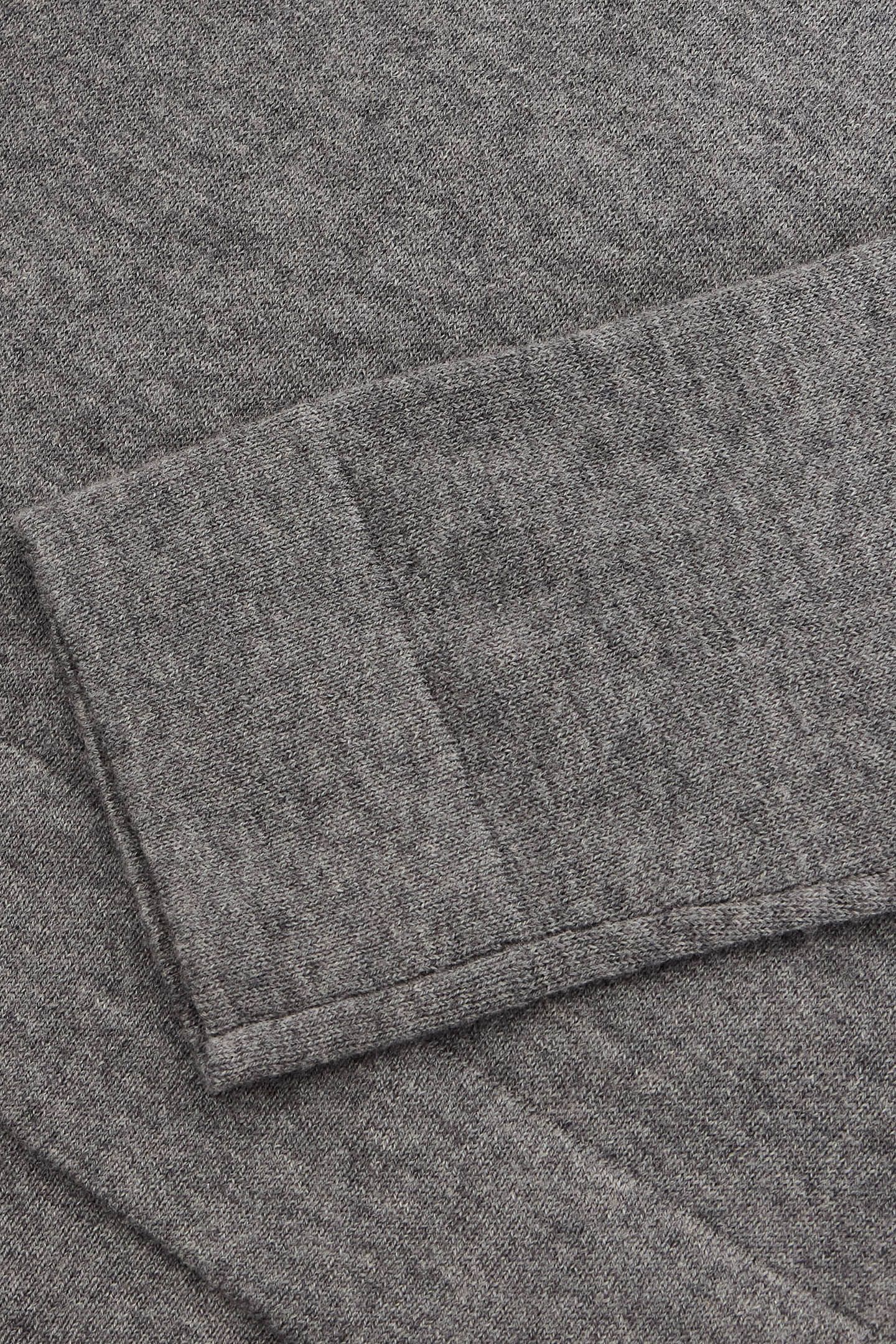 ORLA WOOL COTTON BLEND JUMPER MID GREY 2