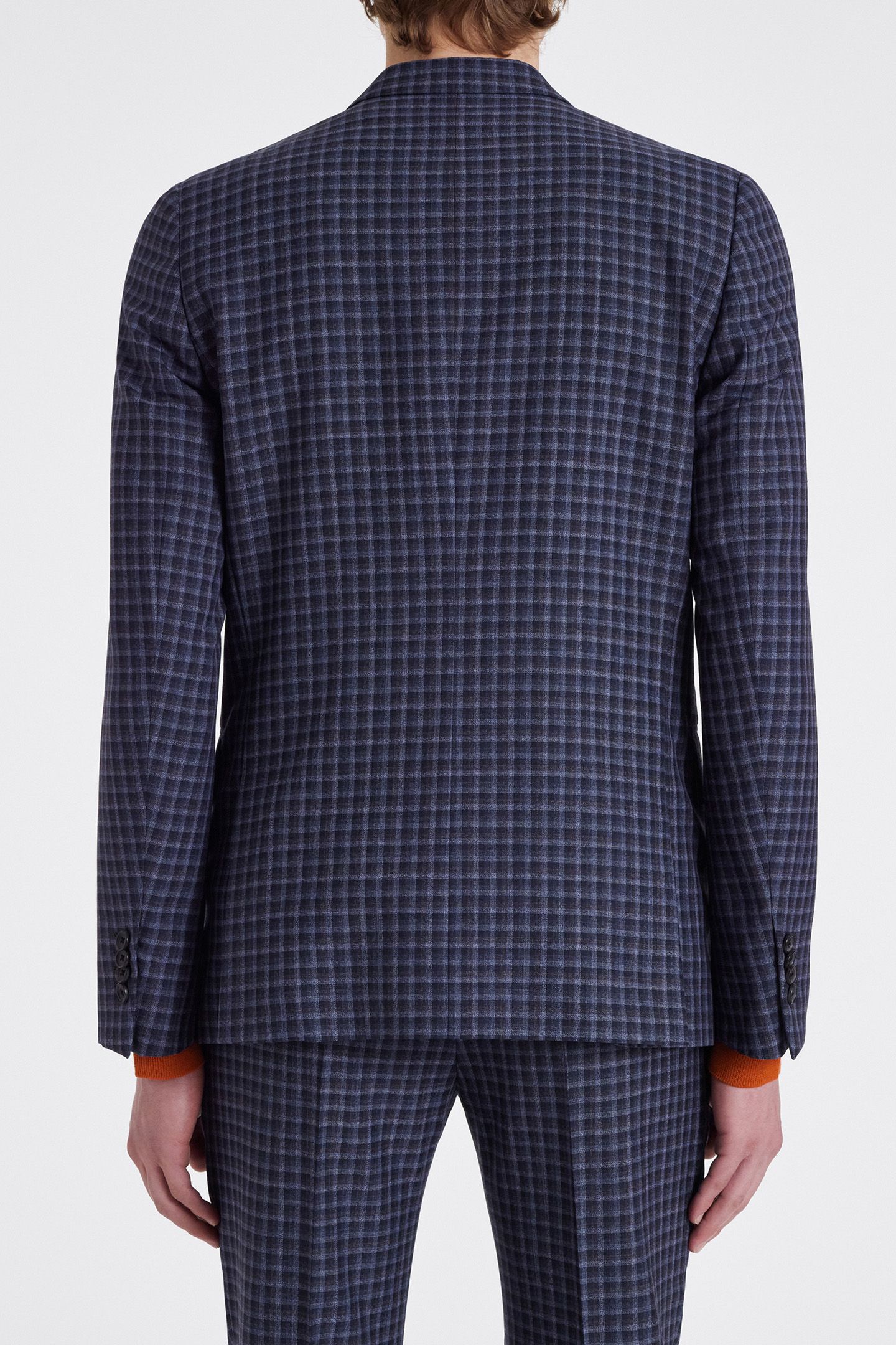 MENS TAILORED FIT 2 BTN JACKET NAVY 2