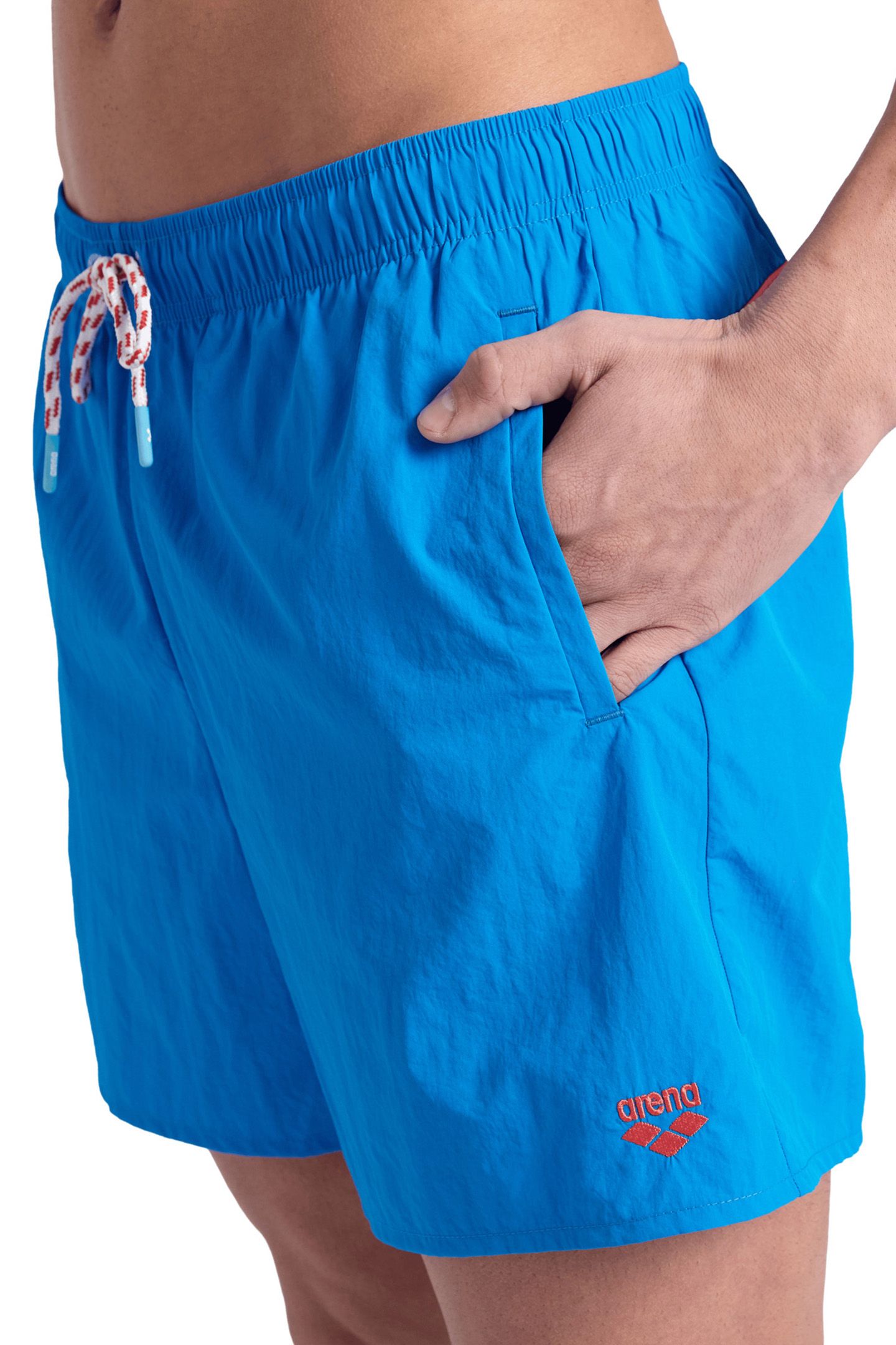 MEN'S ARENA PRO-FILE BEACH L-SHORT BLUE LAKE-CALYPSO CORAL 4