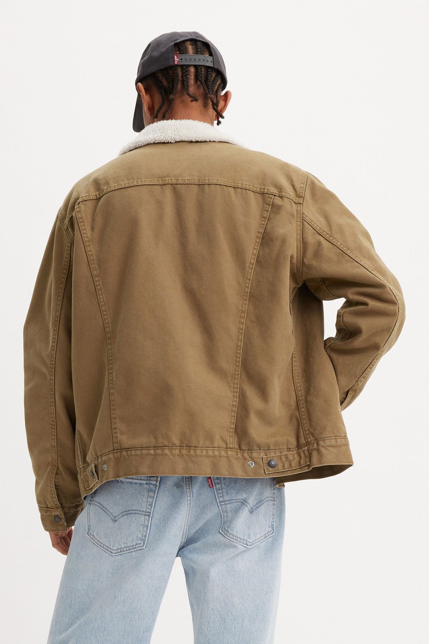 TYPE 3 SHERPA TRUCKER WASHED COUGAR CANVAS 2