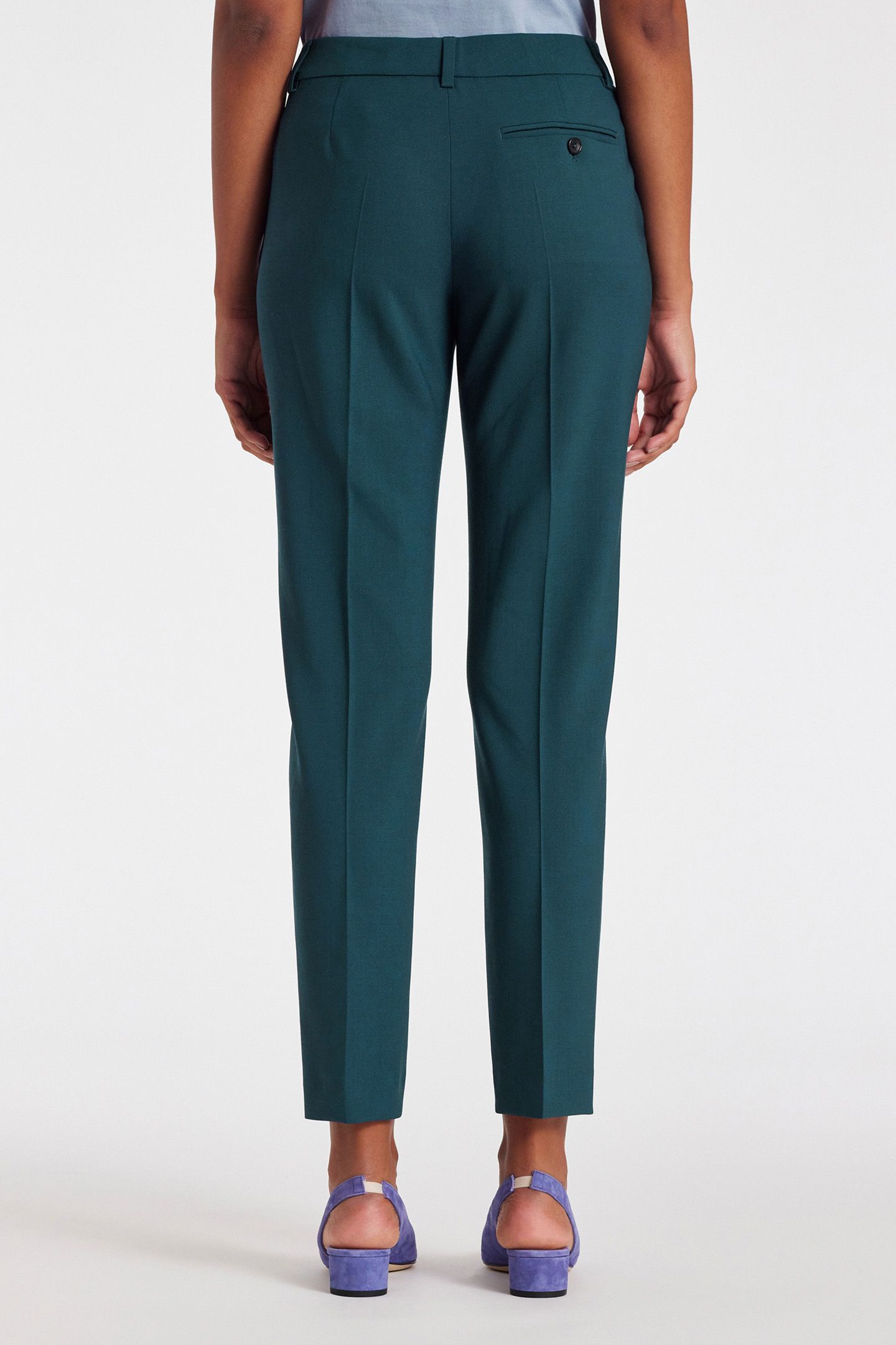 TROUSERS PETROL BLUE 2
