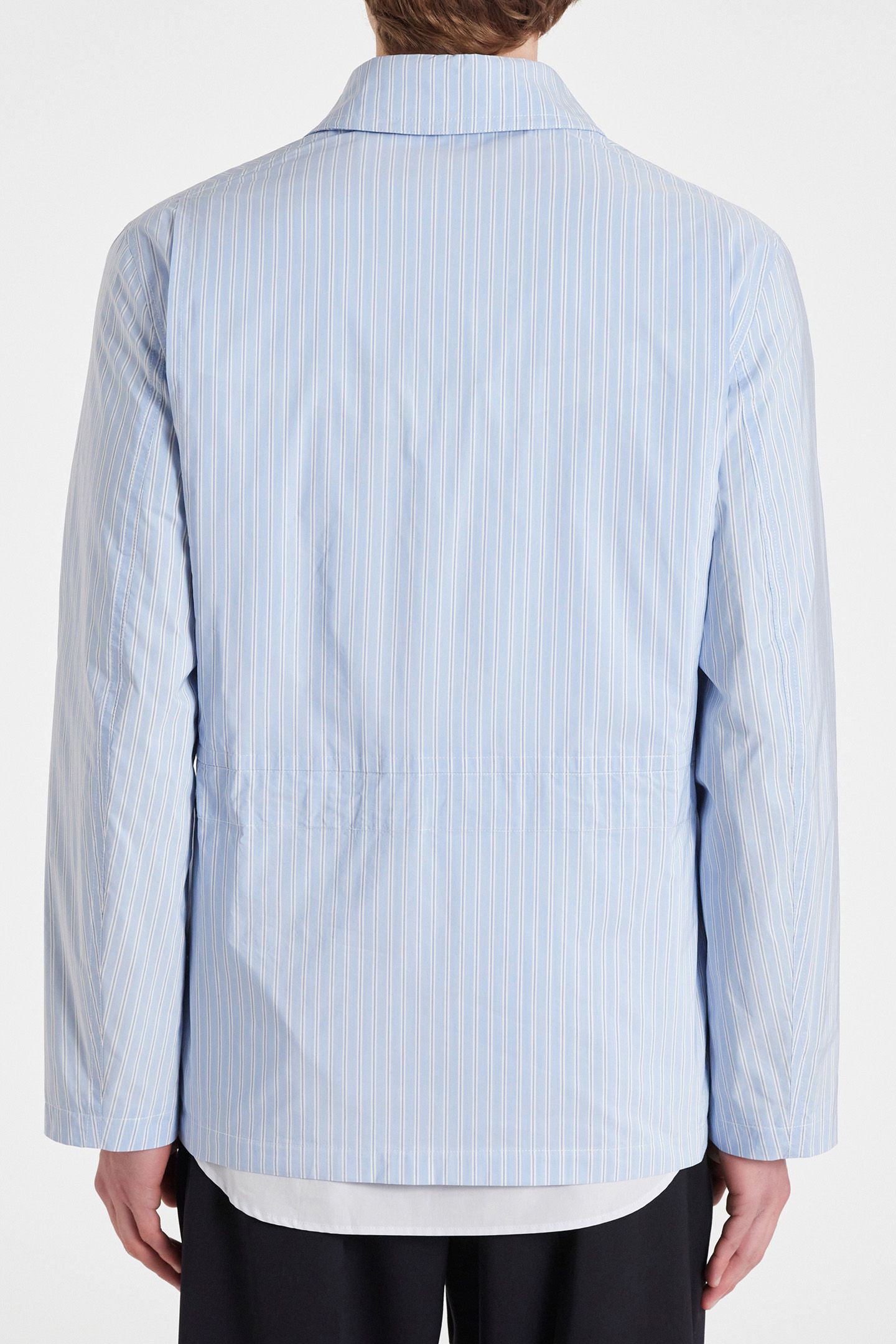 MENS PATCH POCKET JACKET LIGHT BLUE 2