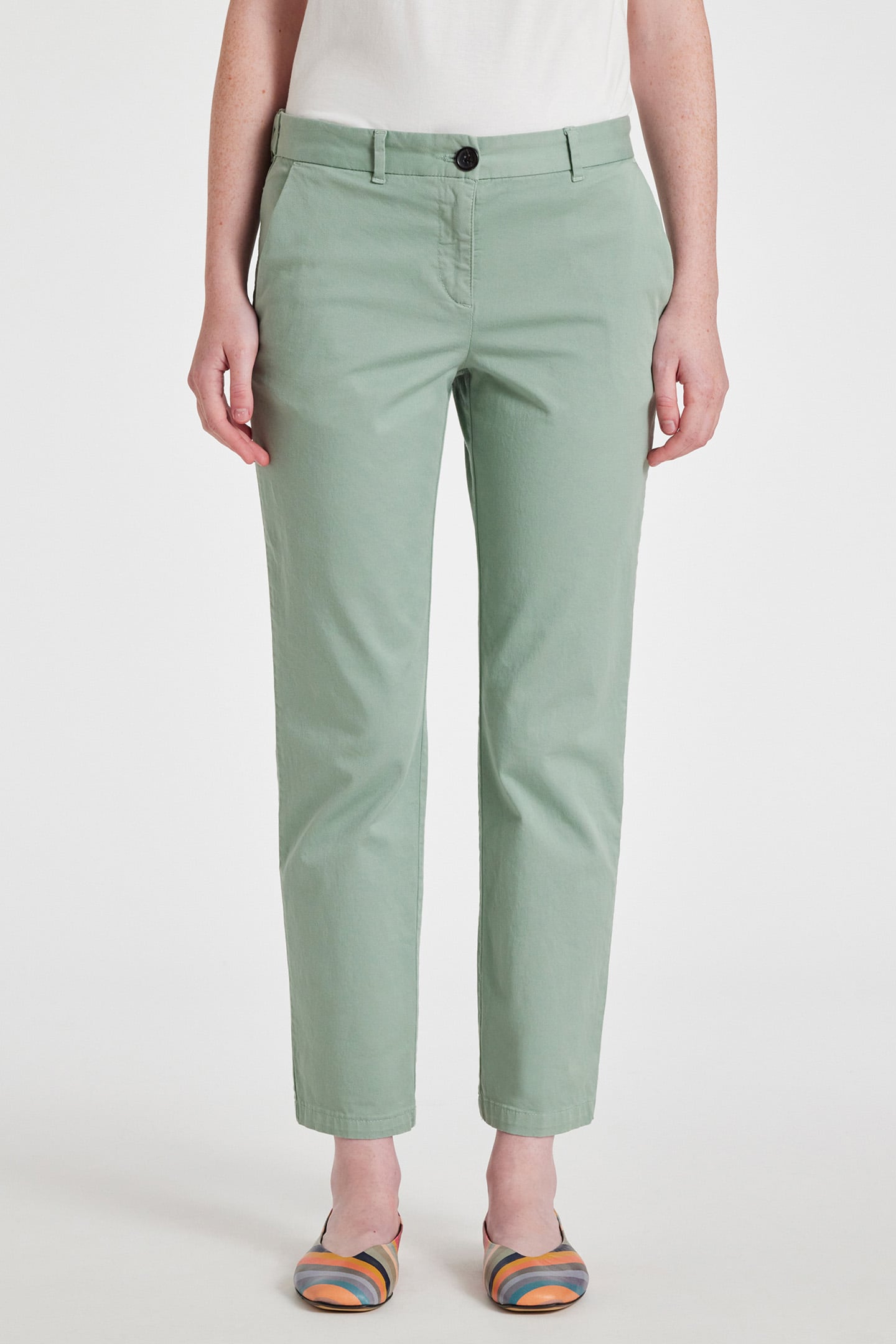 WOMENS TROUSERS MILITARY GREEN 1
