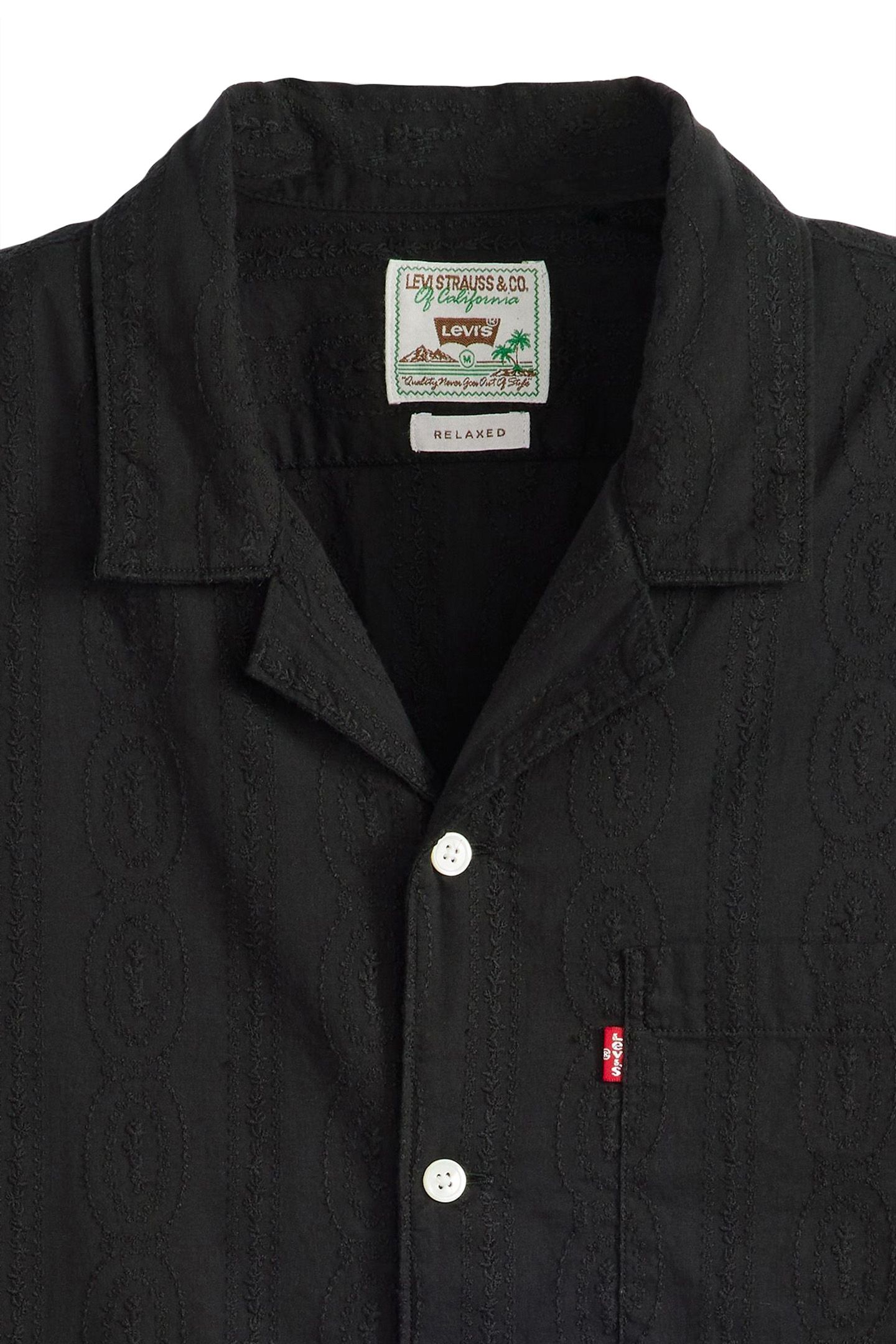 THE SUNSET CAMP SHIRT EMBER DETAIL STRIP 6