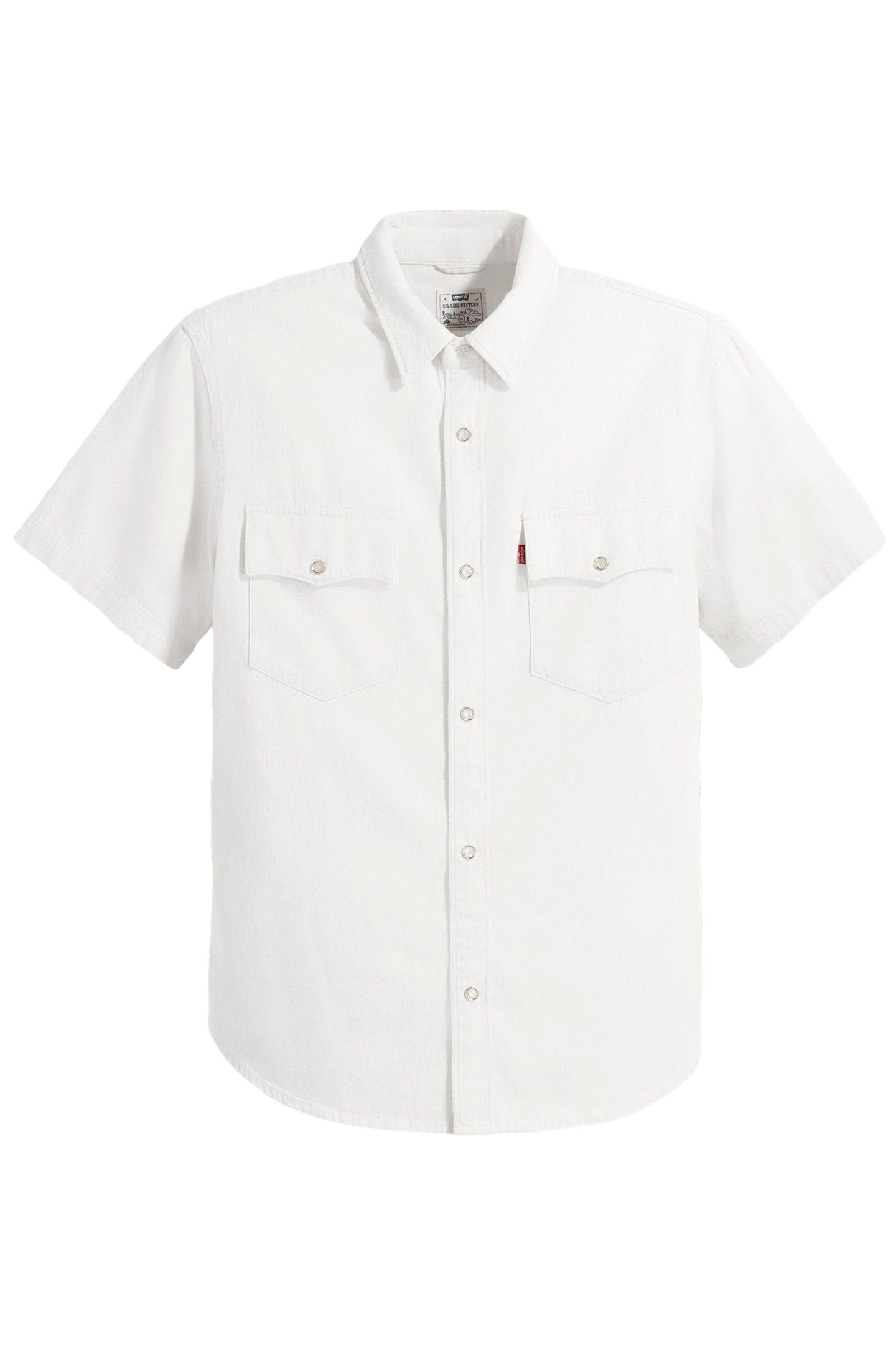 SS RELAXED FIT WESTERN NEWMAN ECRU 3