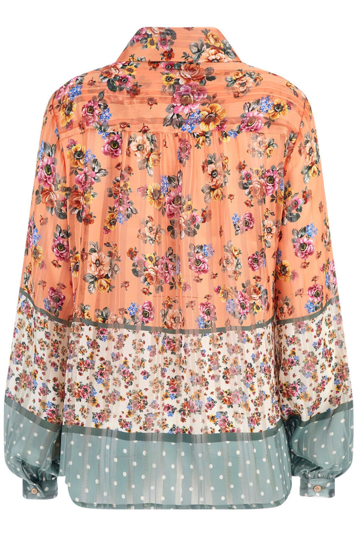GUESS ECO LS DANIELLE SHIRT LITTLE FLORA GARDEN 5