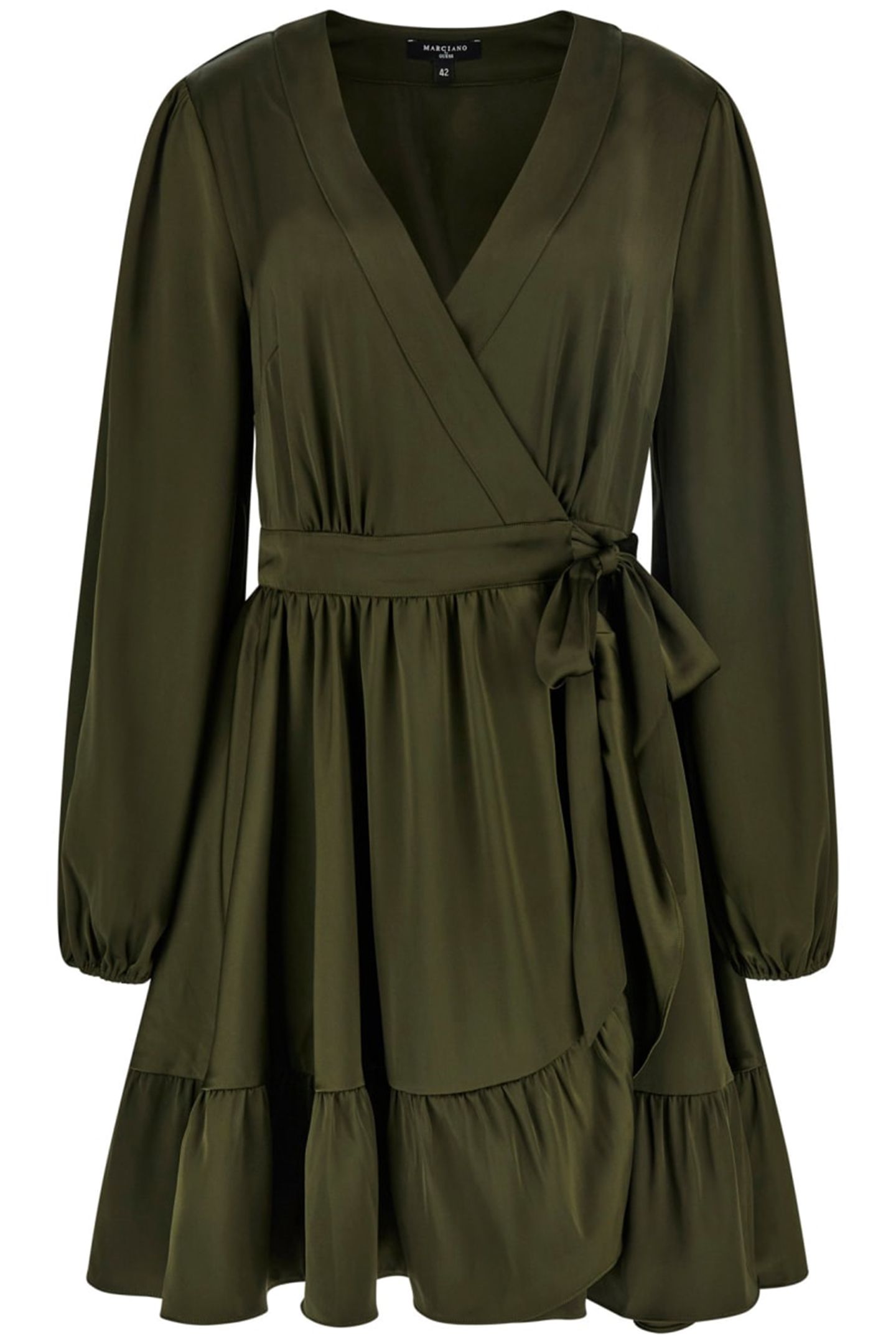 MARCIANO BY GUESS JOSETTE DRESS OLIVE MORNING 1