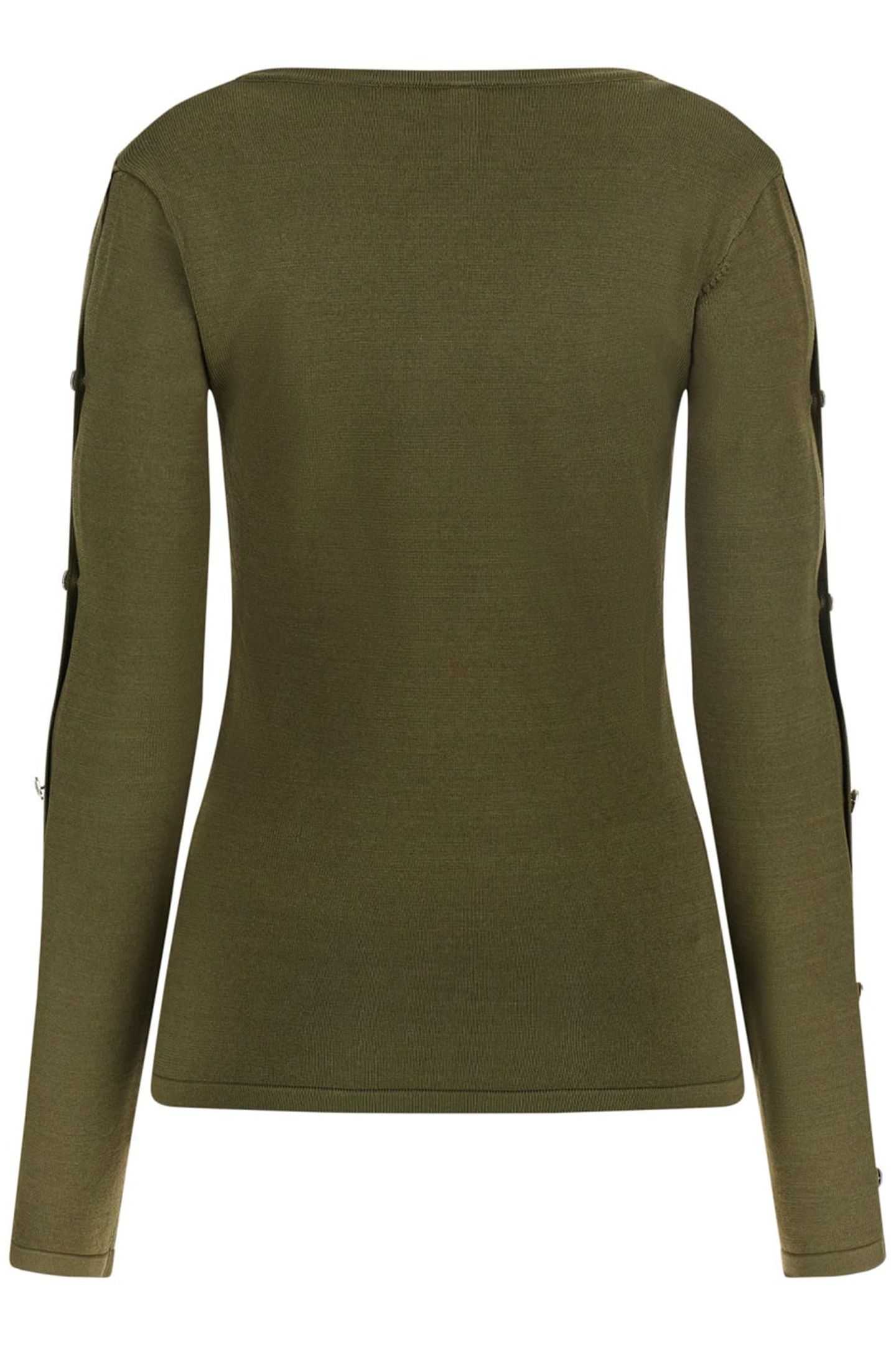 MARCIANO BY GUESS CHIARA CUT OUT LS TO OLIVE MORNING 2