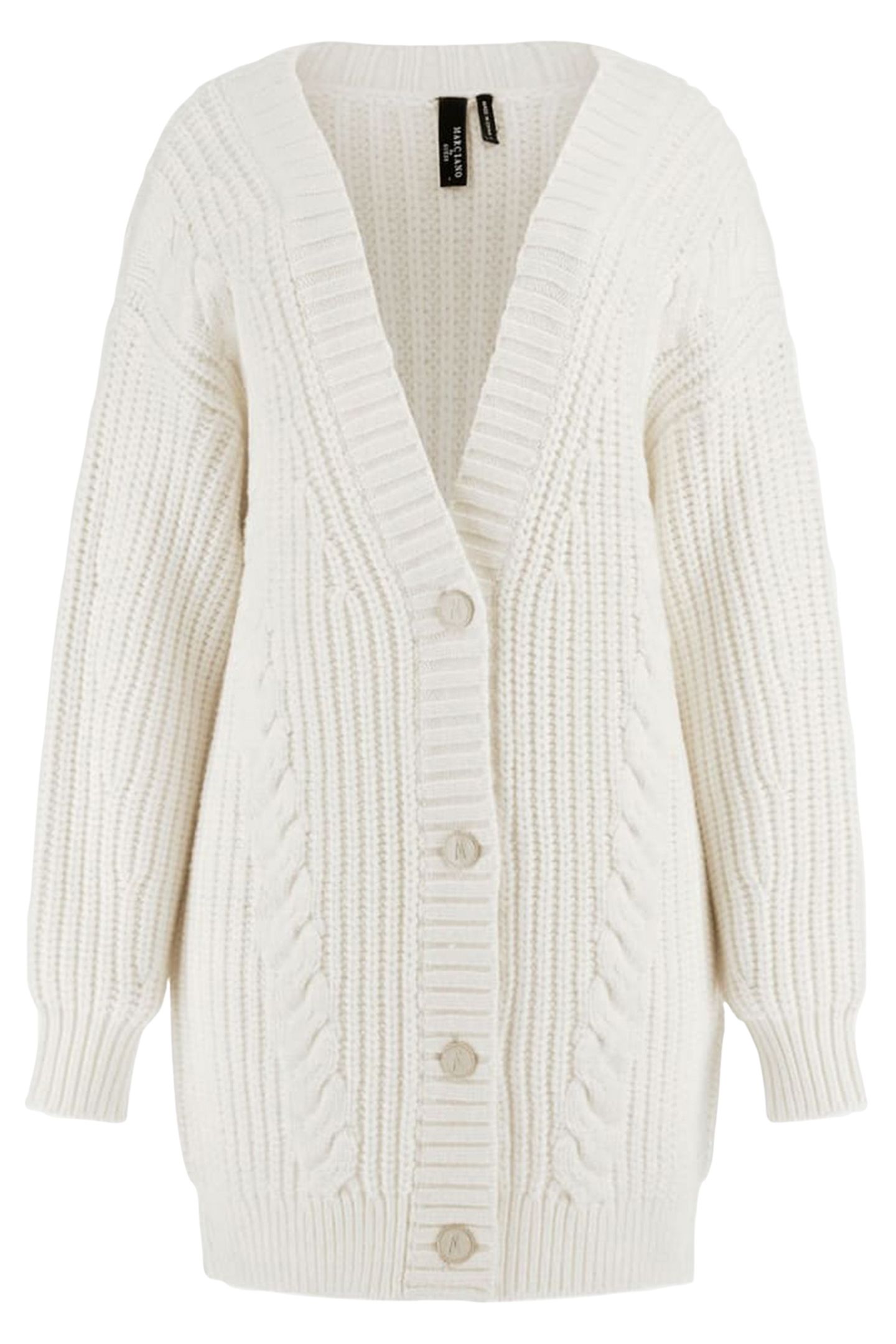 MARCIANO BY GUESS CHO OVER CARDI SWTR PALE PEARL 4