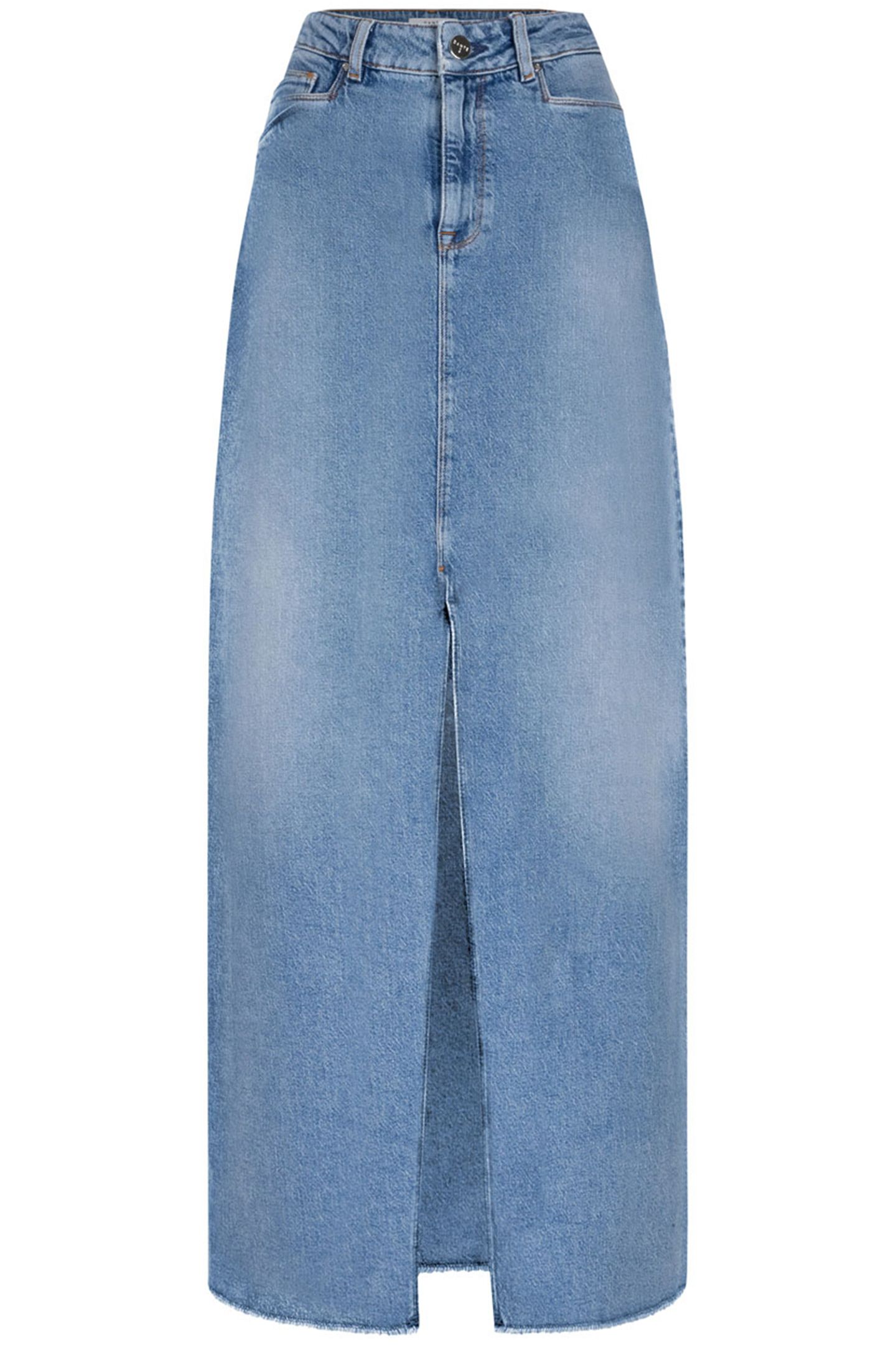 FERAL DENIM MAXI SKIRT WASHED BLUE 3