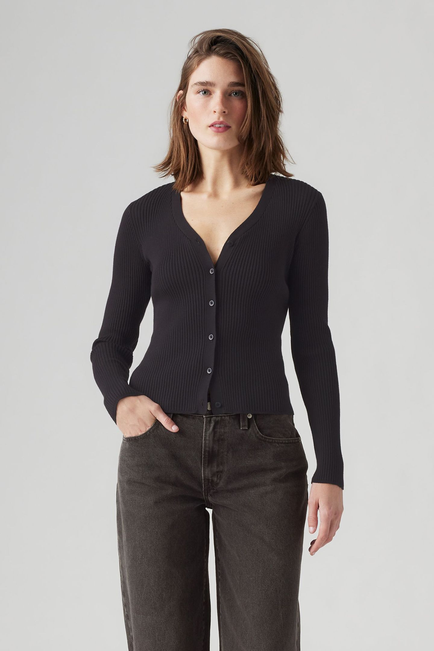 TULIP CARDIGAN CAVIAR 4