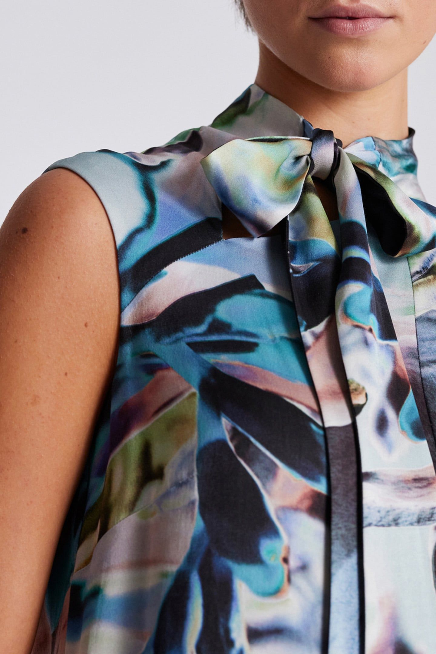 WOMENS DRESS BLUE 4