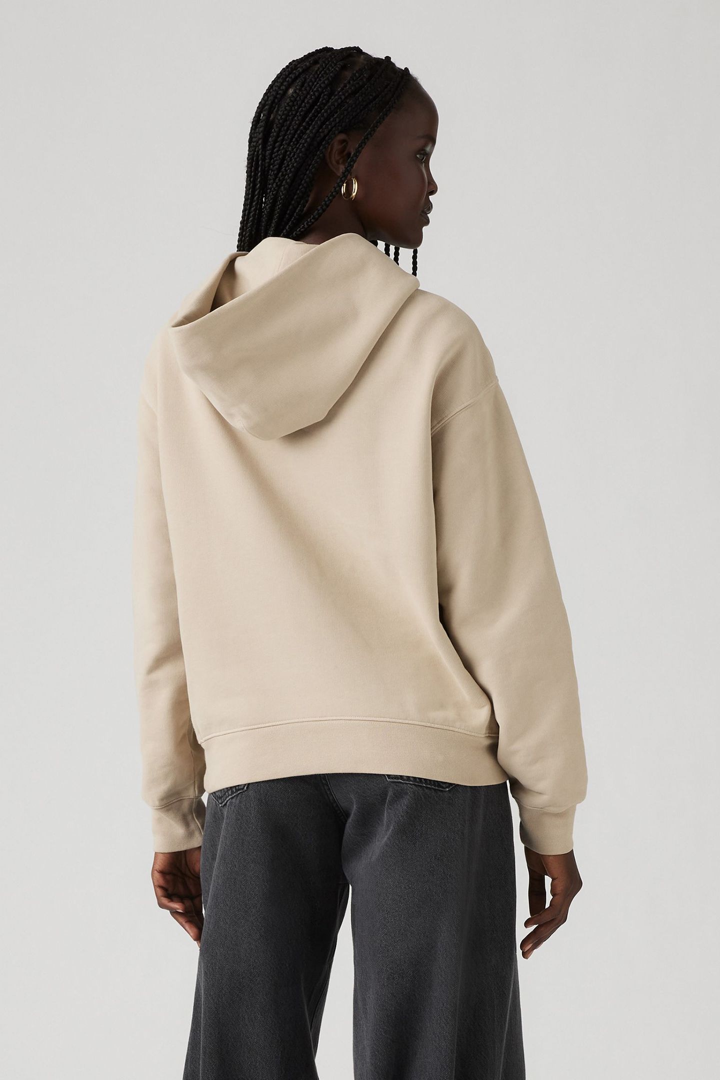 HERITAGE HOODIE H125 GARMENT DYE WHITE 2