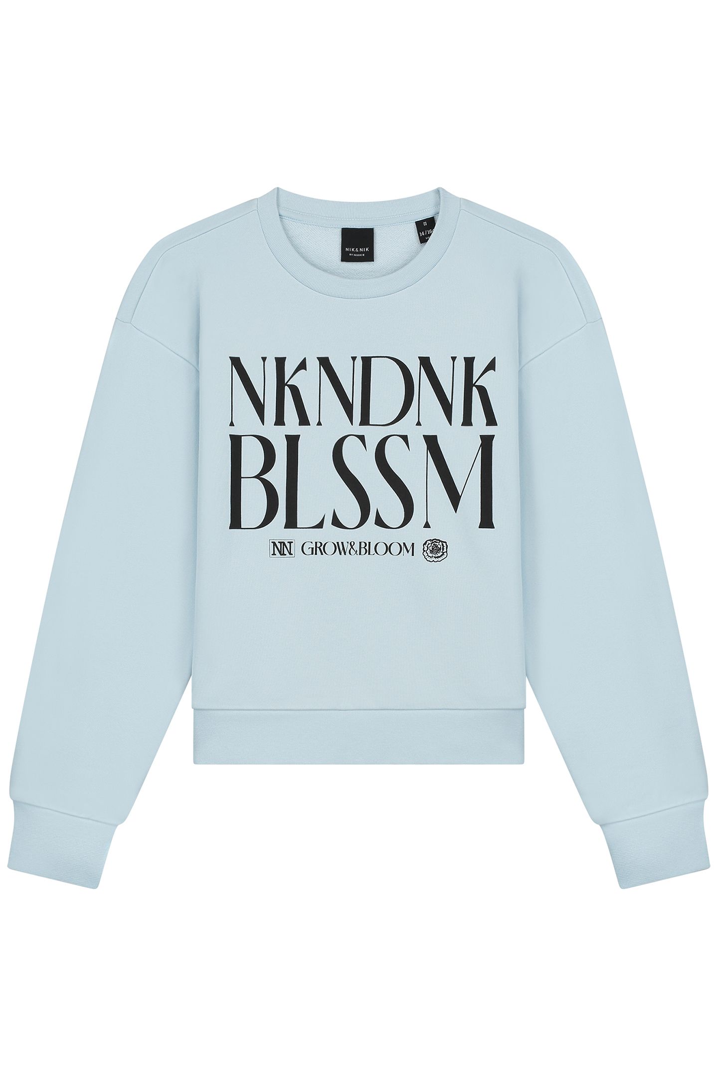 BLOSSOM SWEATSHIRT CLOUDY BLUE 2