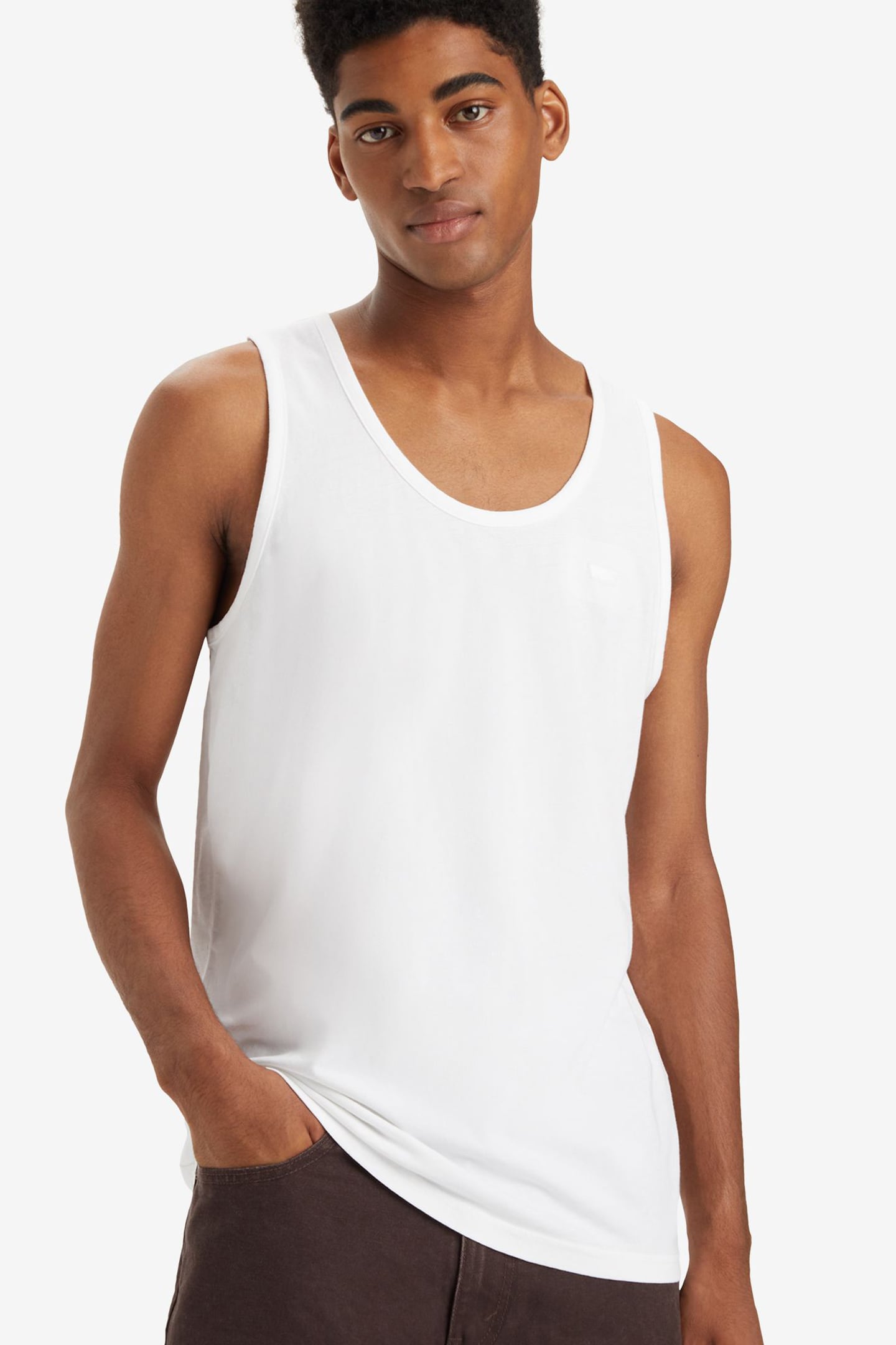HOUSEMARK TANK BRIGHT WHITE 4