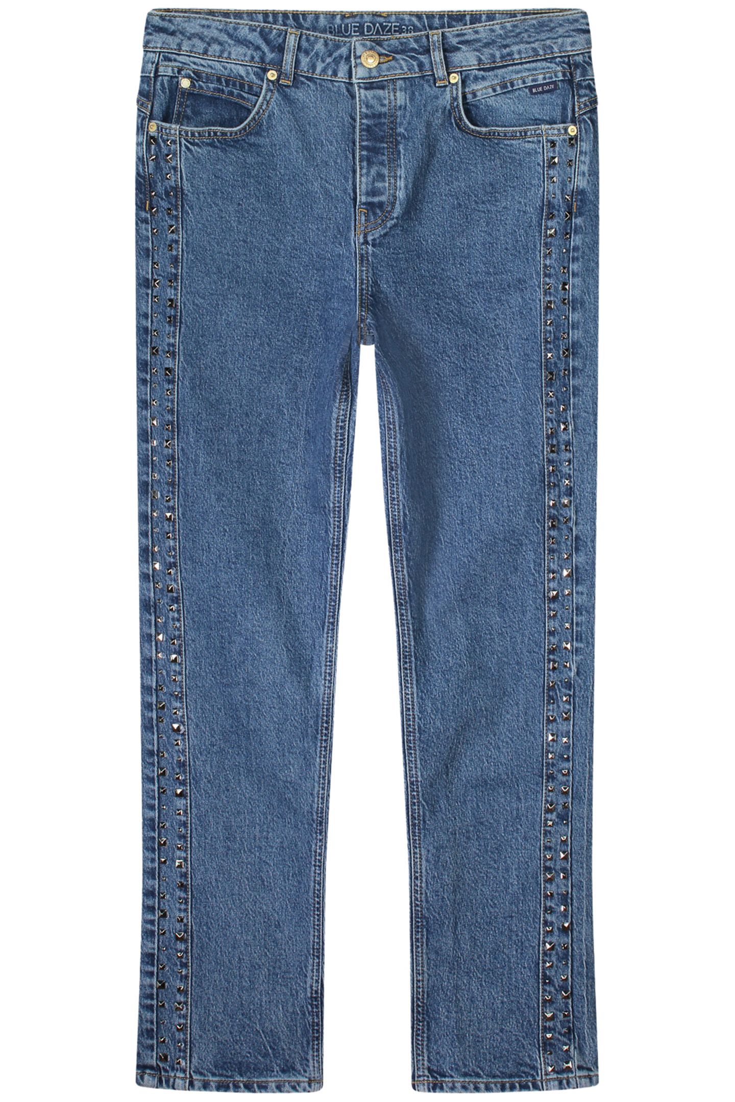 MOMS FIT JEANS INDIGO COTTON LYOCELL DENIM 3