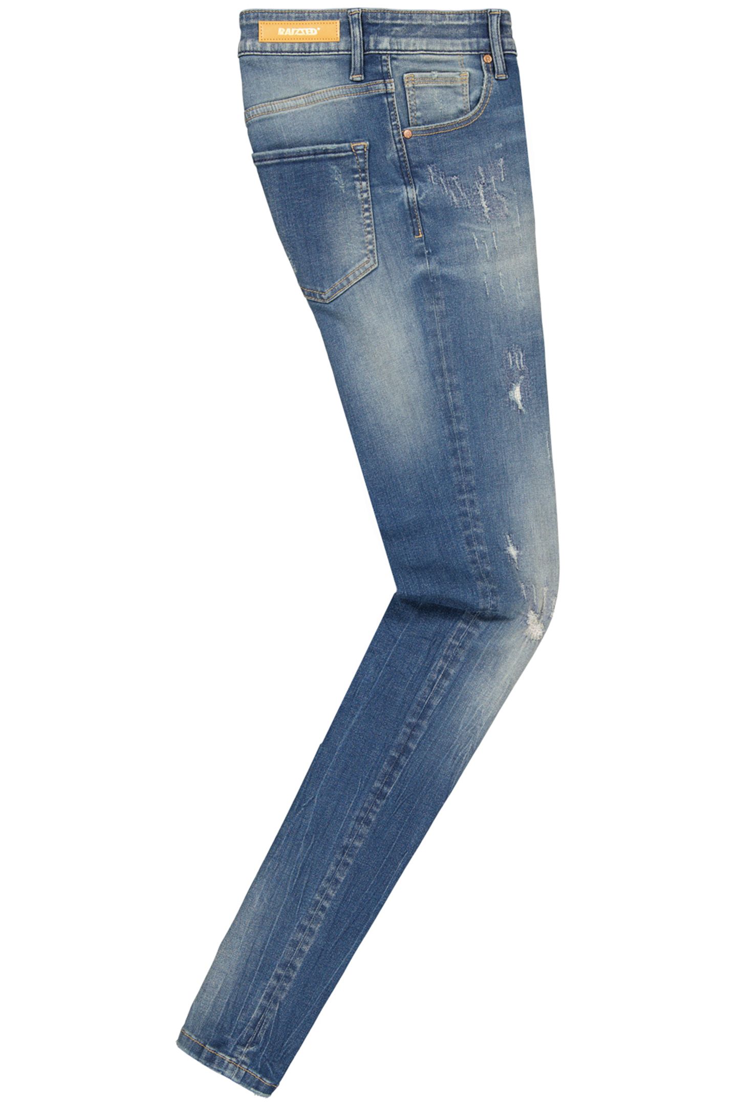 BLOSSOM CRAFTED JEANS MID BLUE STONE 6