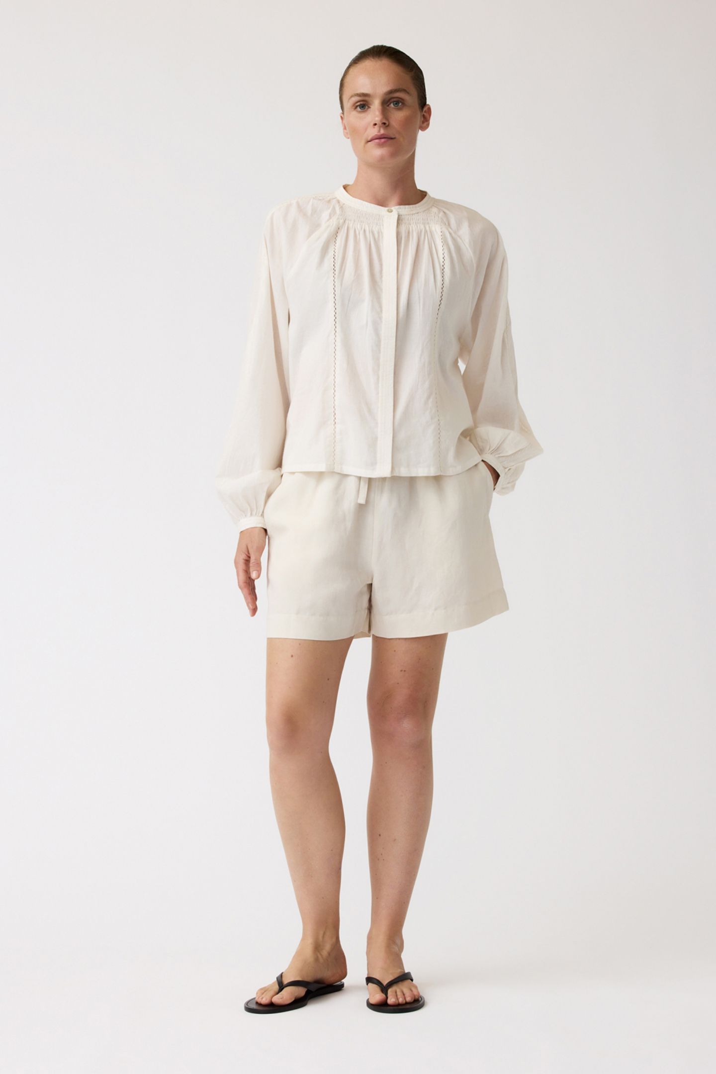 HIBISCUS TOP ECRU 2