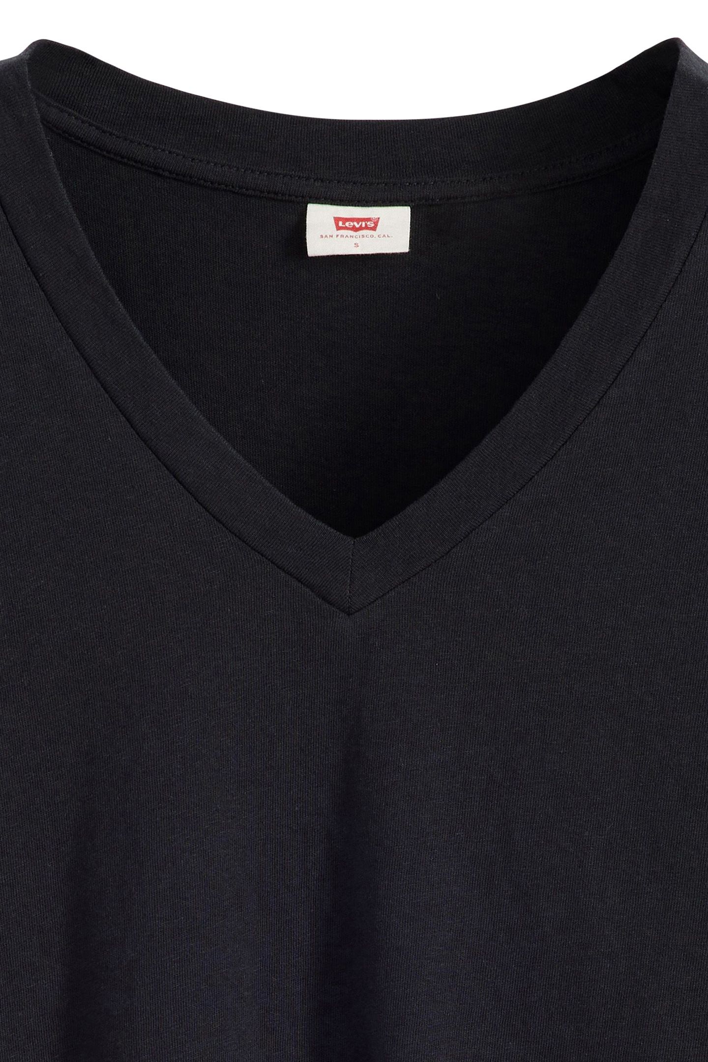 BOXY VNECK TEE CAVIAR SLUB 6