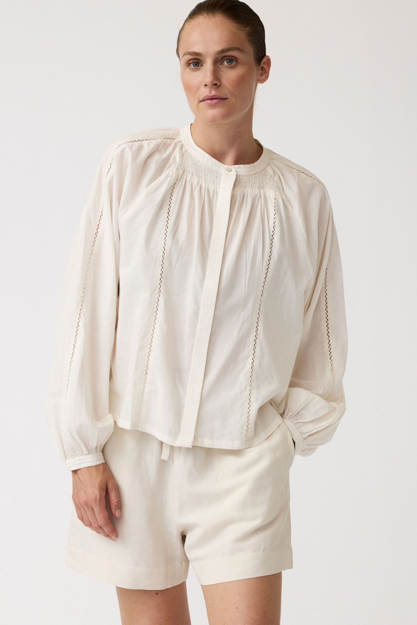 HIBISCUS TOP ECRU 1