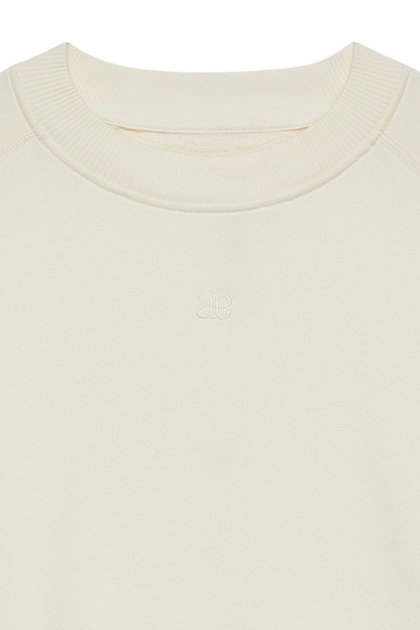 KORALIA LOGO SWEATER ECRU 2